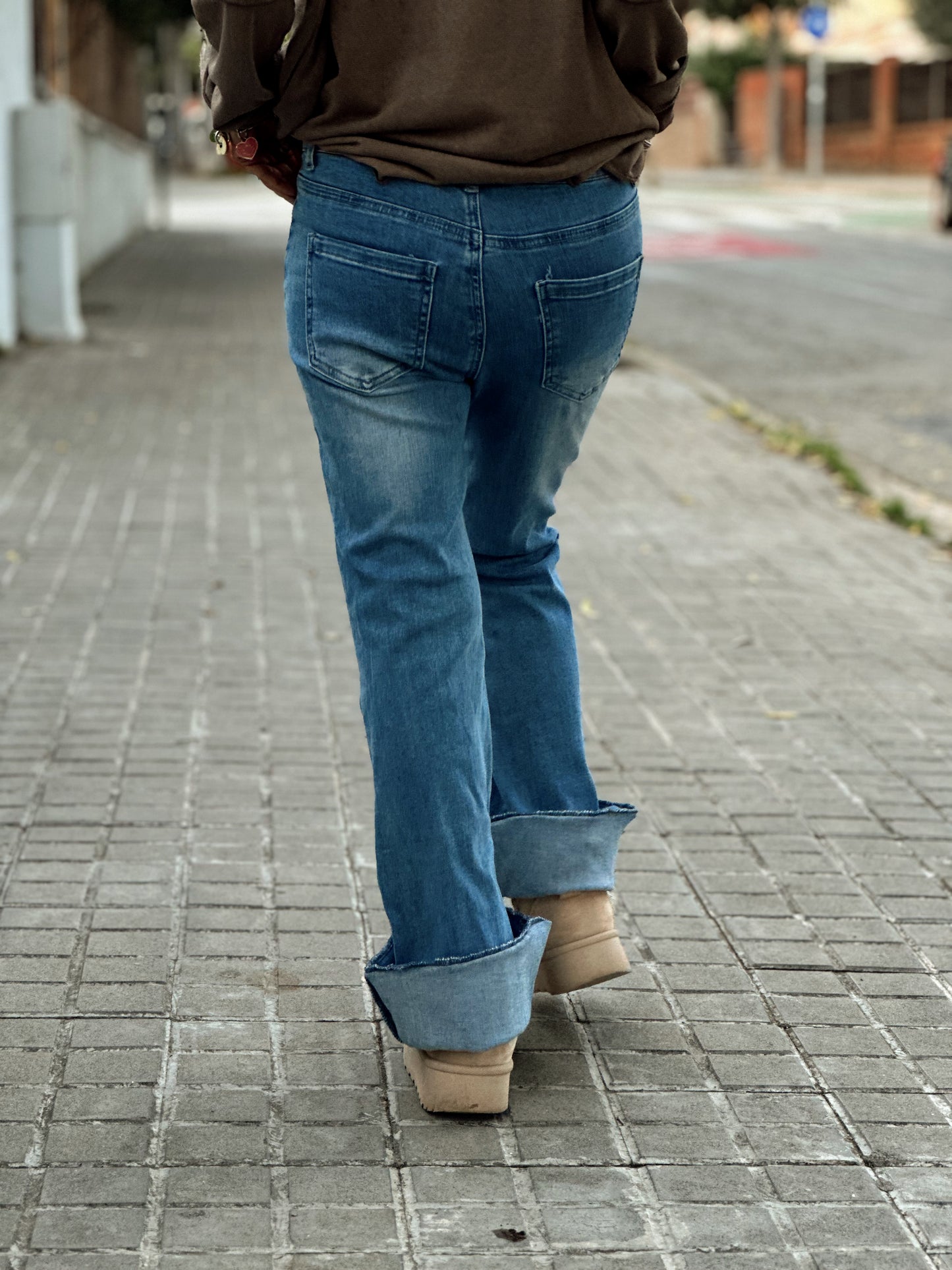 JEANS VAQUEROS AURORA TEJANO