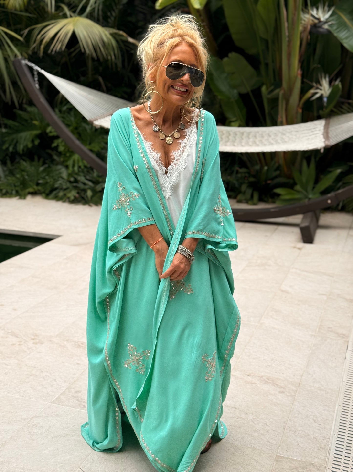 KIMONO SUPER OVERSIZE MENORCA MULTICOLOR