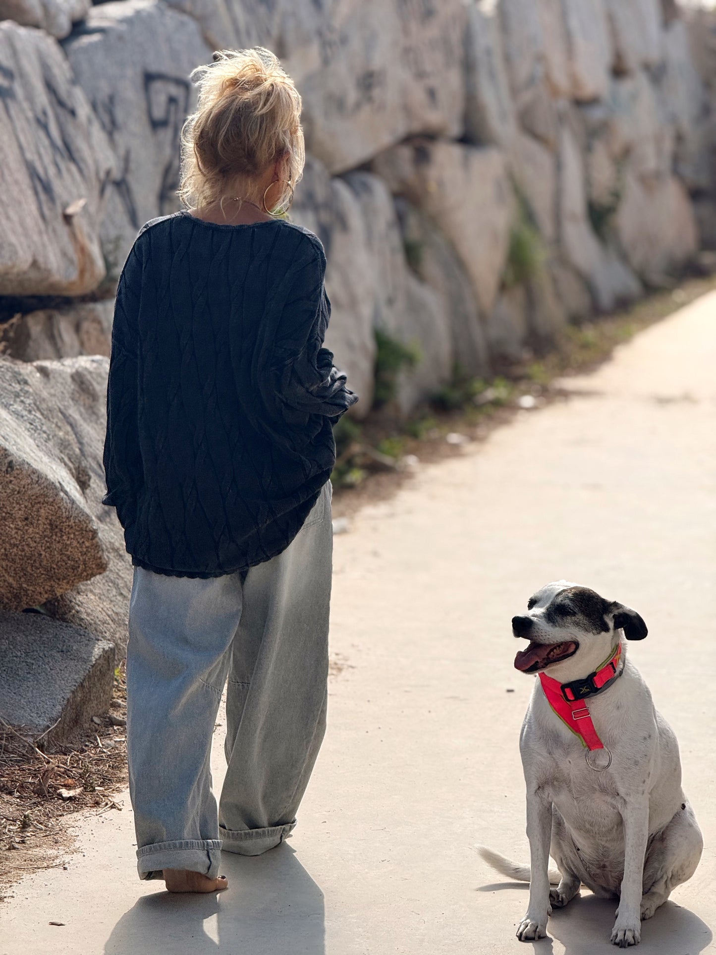 JERSEY PICO ENTRELAZADO RAQUEL MULTICOLOR