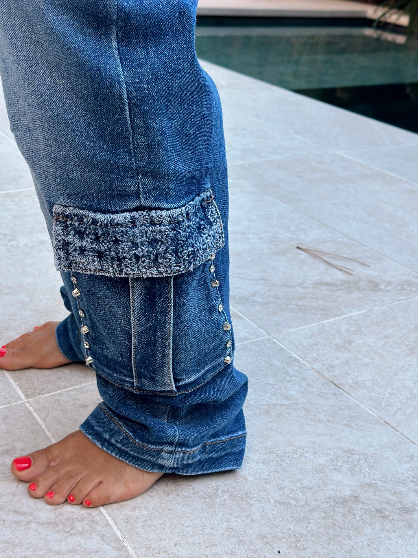 JEANS VAQUEROS LOLITA TEJANO