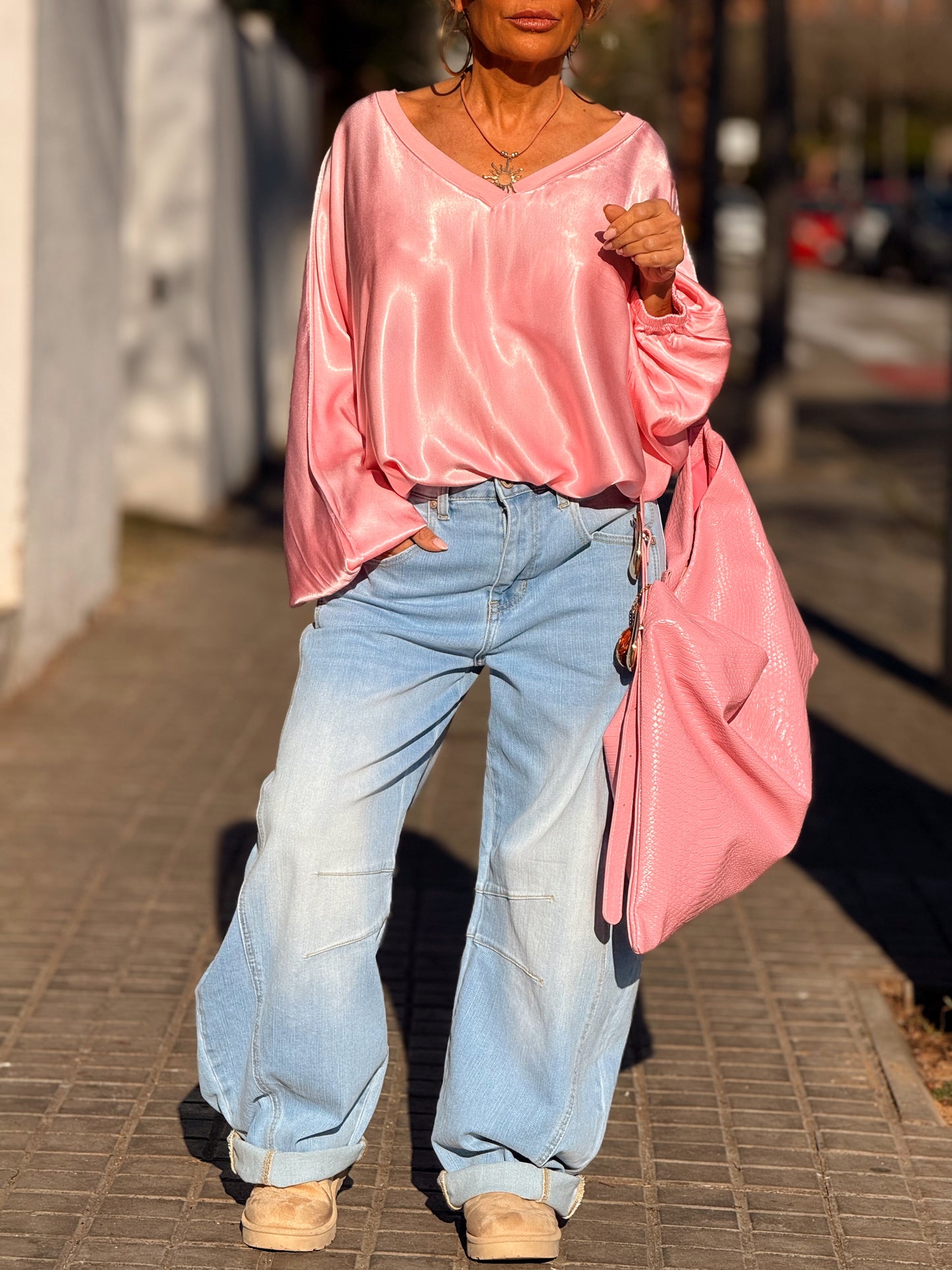 BLUSA OVERSIZE ZIGGY MULTICOLOR