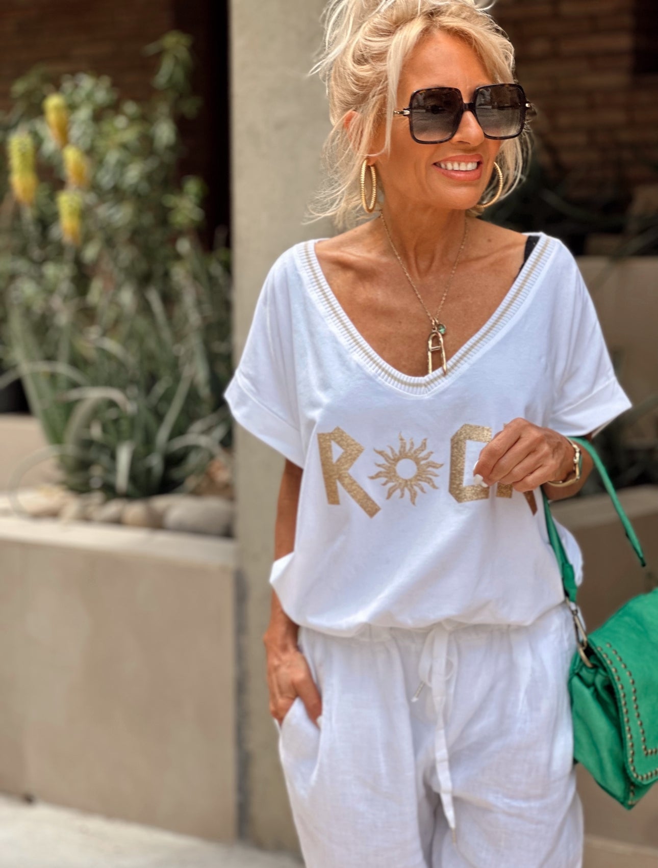 CAMISETA R☀️CK BEIGE