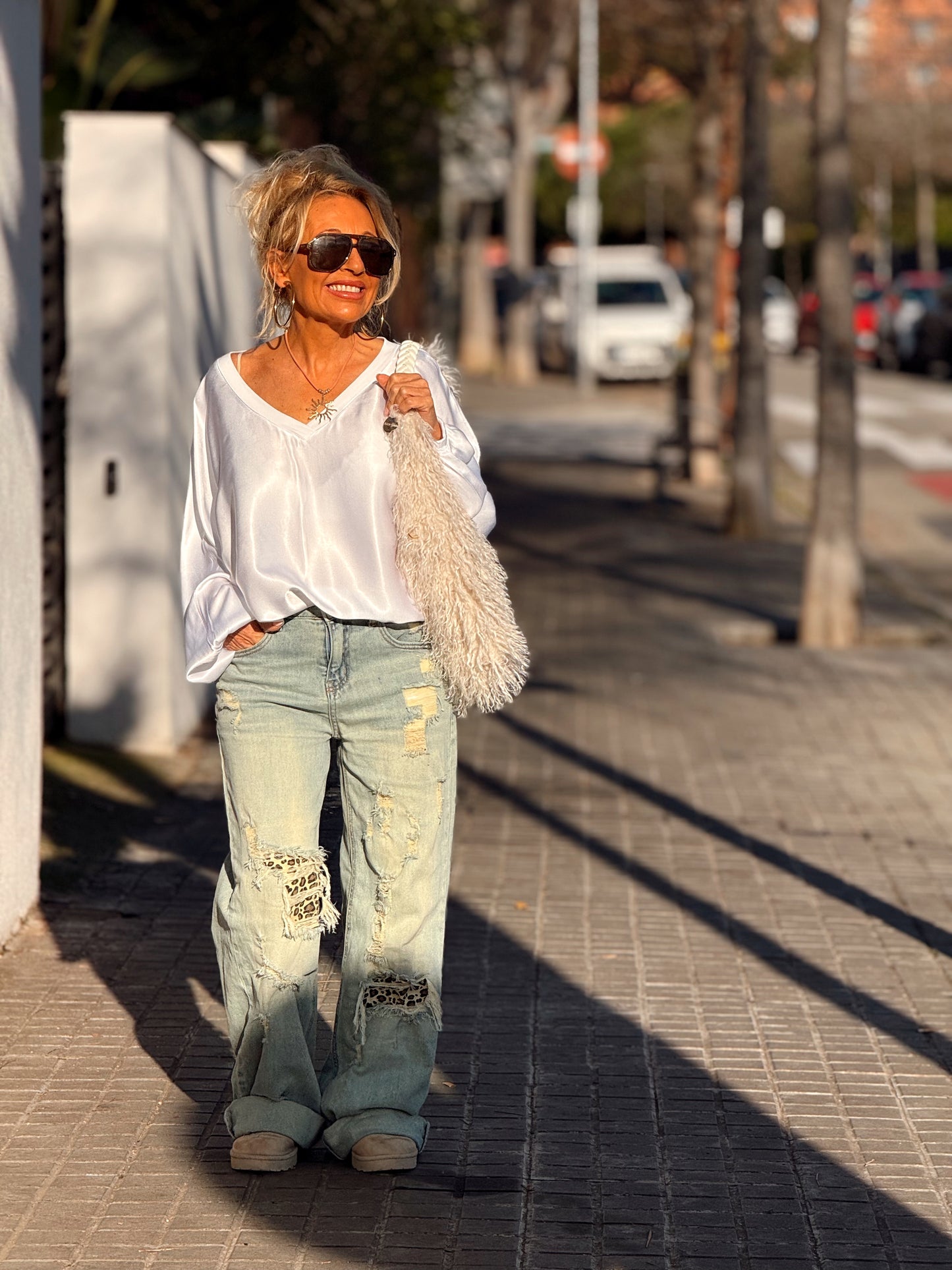 BLUSA OVERSIZE ZIGGY MULTICOLOR