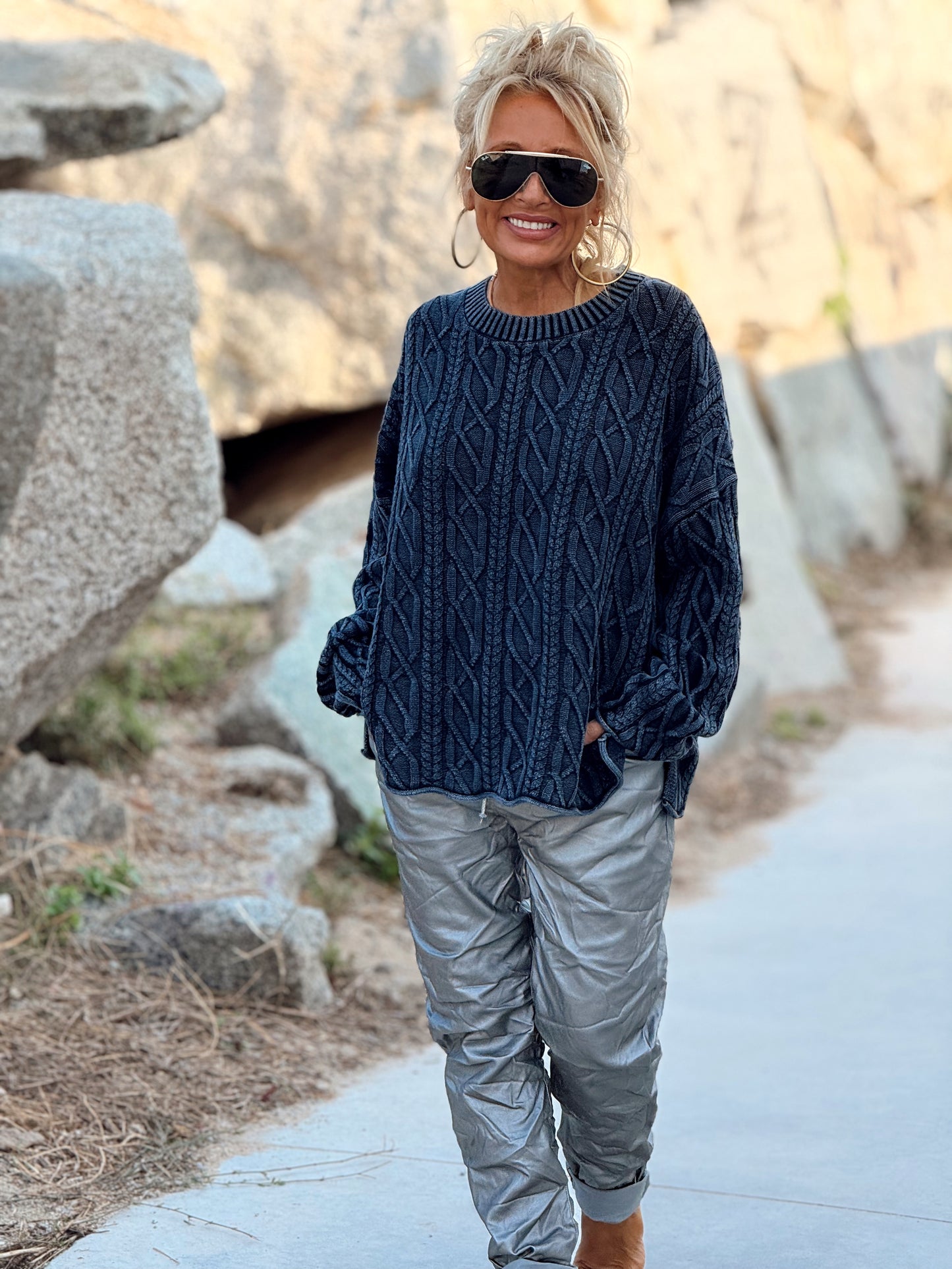 JERSEY ENTRELAZADO TAMARA MULTICOLOR