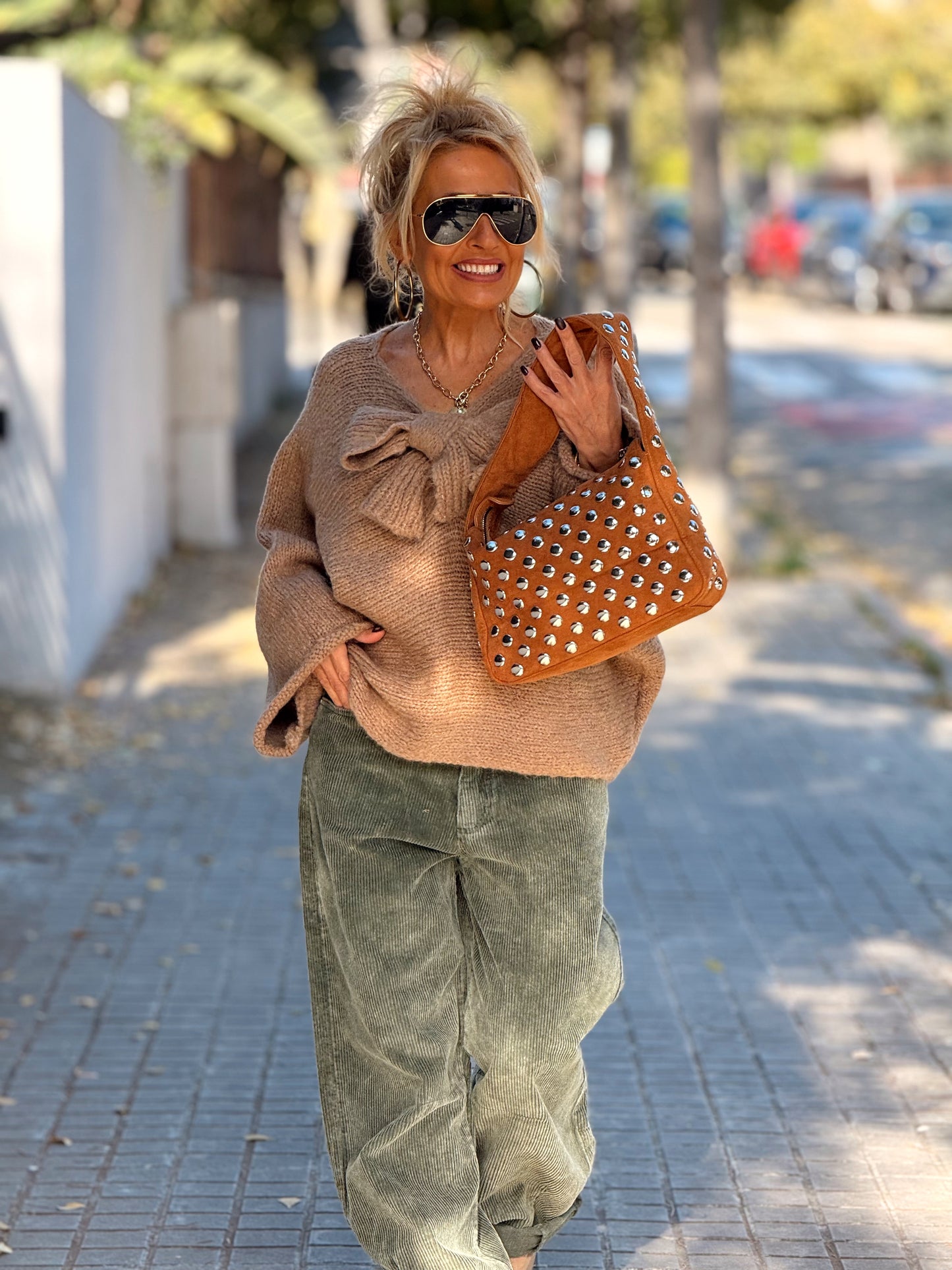 JERSEY CON LAZO MULTICOLOR