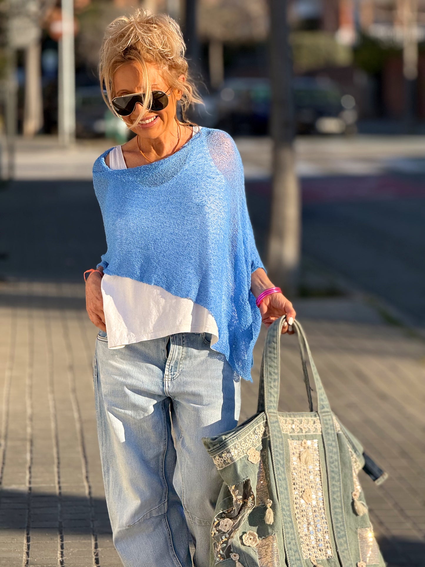CAPA OVERSIZE ANNY MULTICOLOR