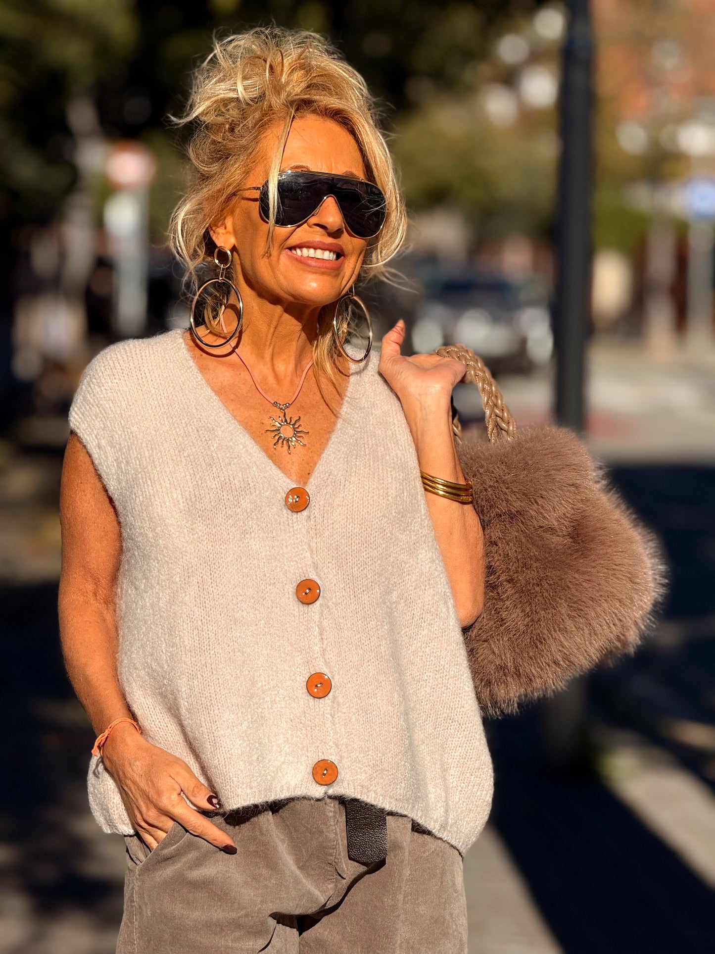 CHALECO JULIANO MULTICOLOR