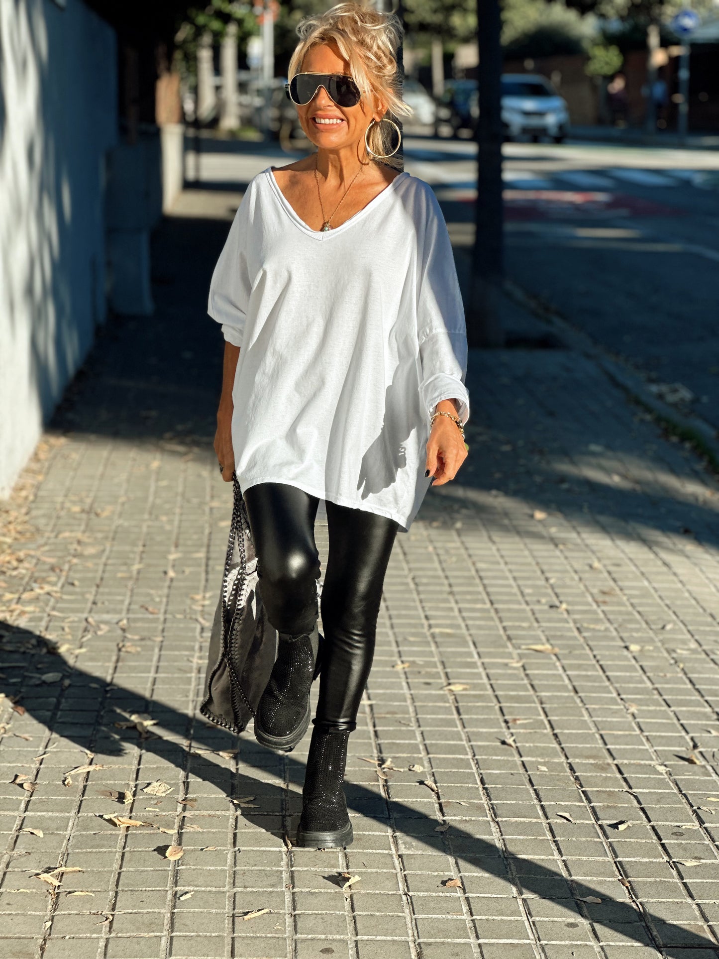 CAMISETA OVERSIZE GREGOIRE BLANCO