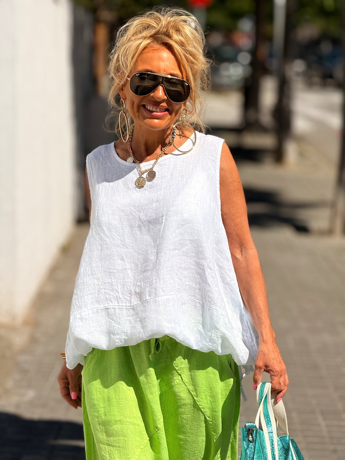 BLUSA LINO ARTHUR MULTICOLOR