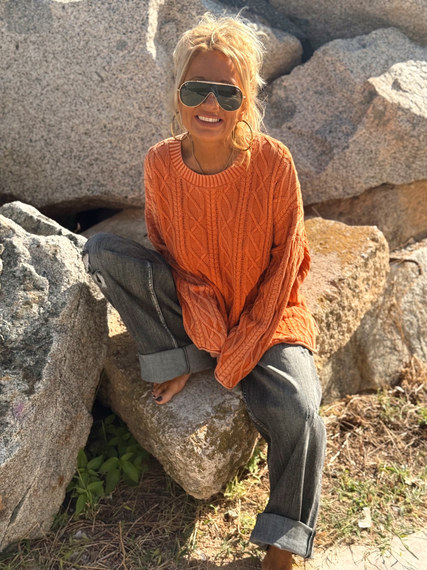 JERSEY ENTRELAZADO TAMARA MULTICOLOR