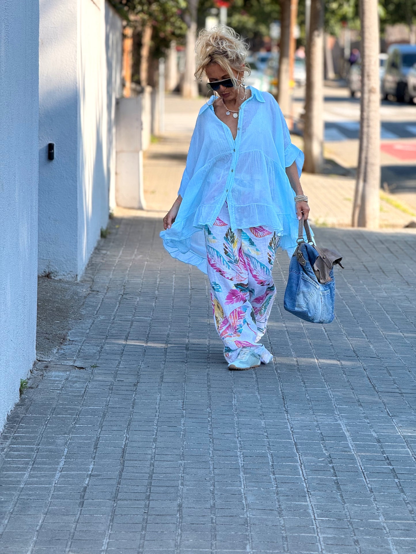 PANTALÓN ESTAMPADO FATY MULTICOLOR