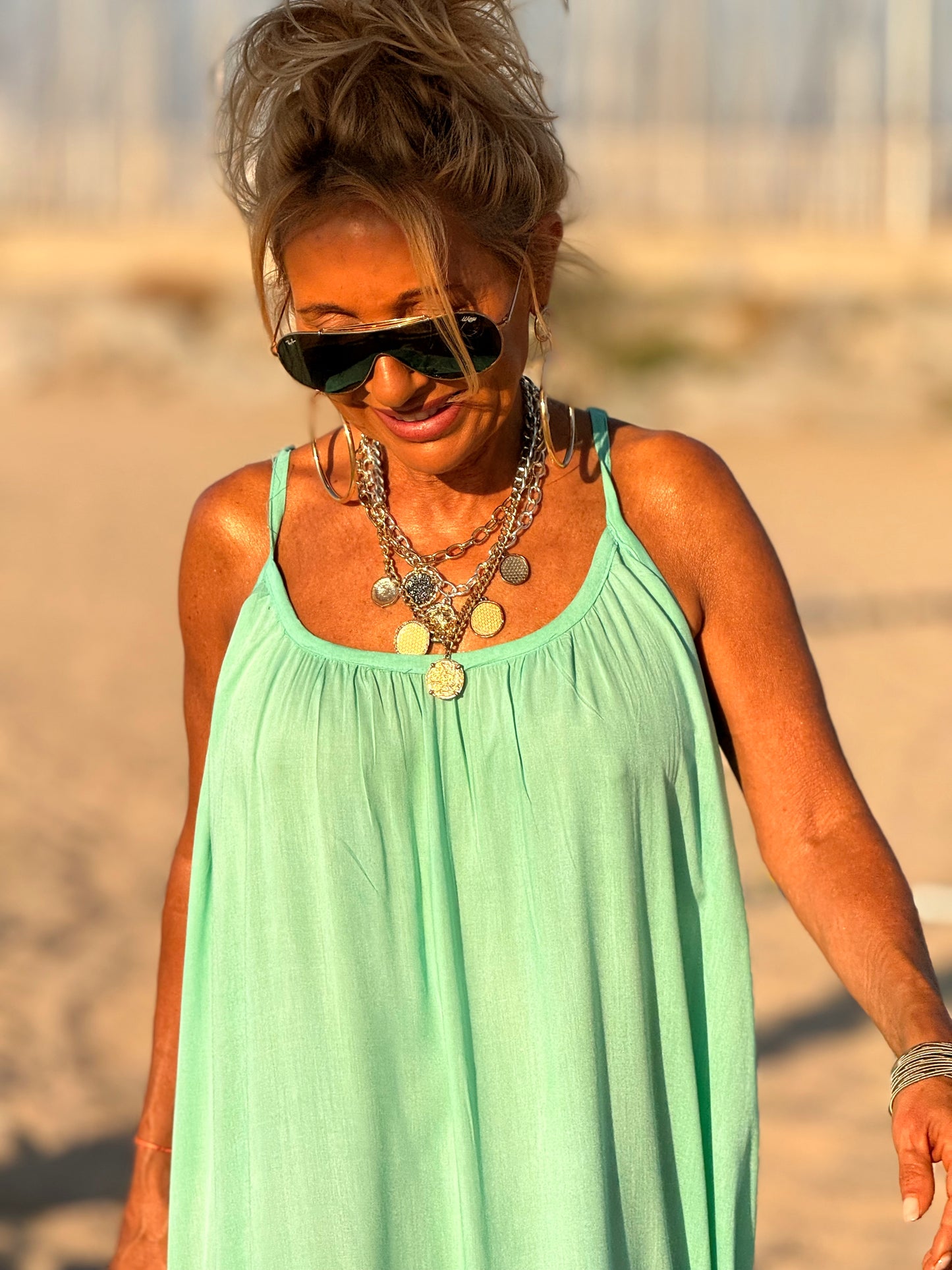 VESTIDO TIRANTE TYE&DYE MULTICOLOR