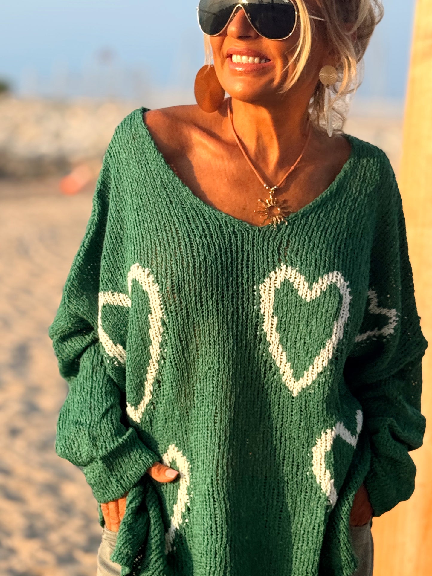 JERSEY ASIMÉTRICO CORAZÓN MULTICOLOR