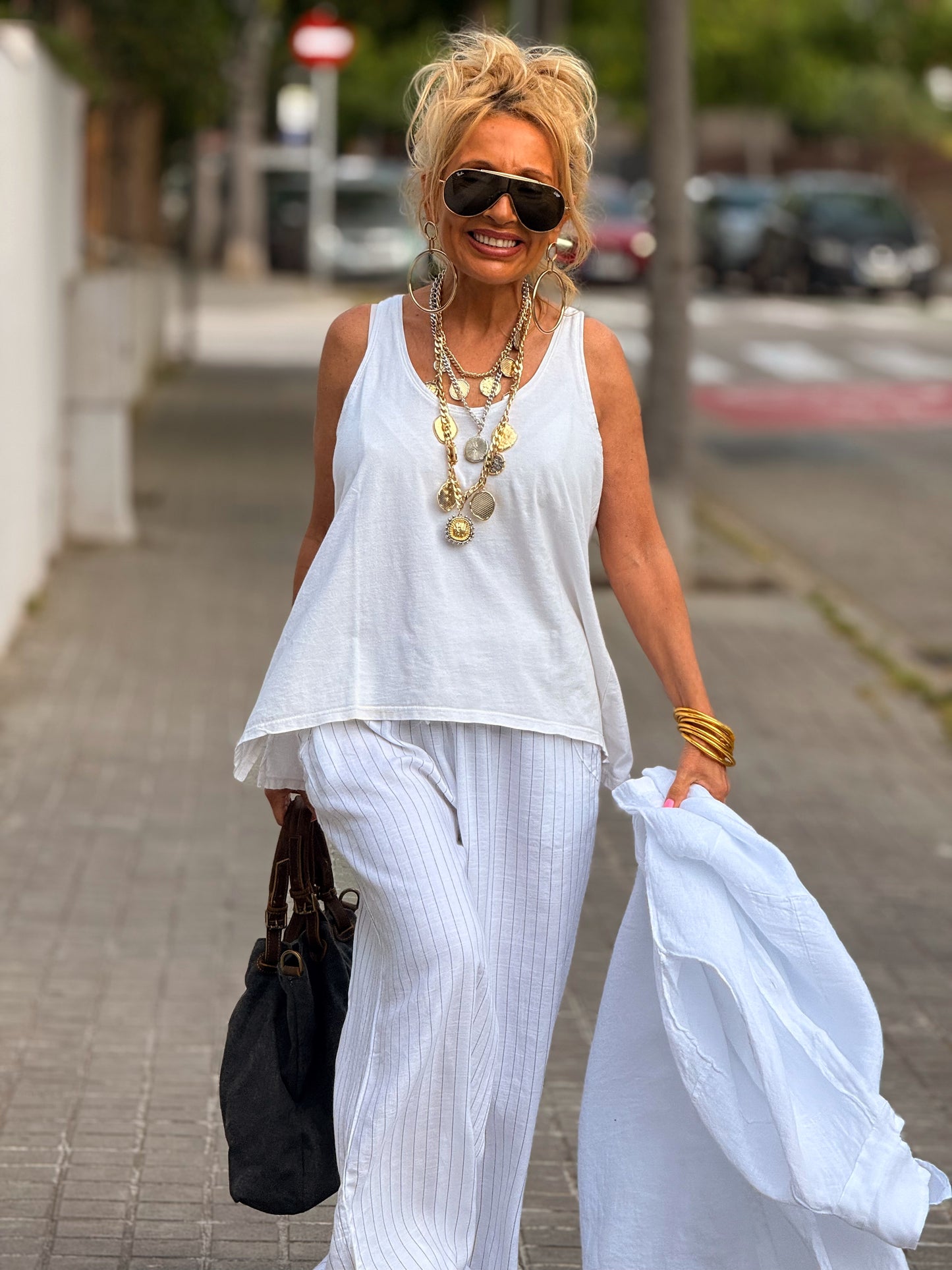 PANTALON RAYAS MULTICOLOR