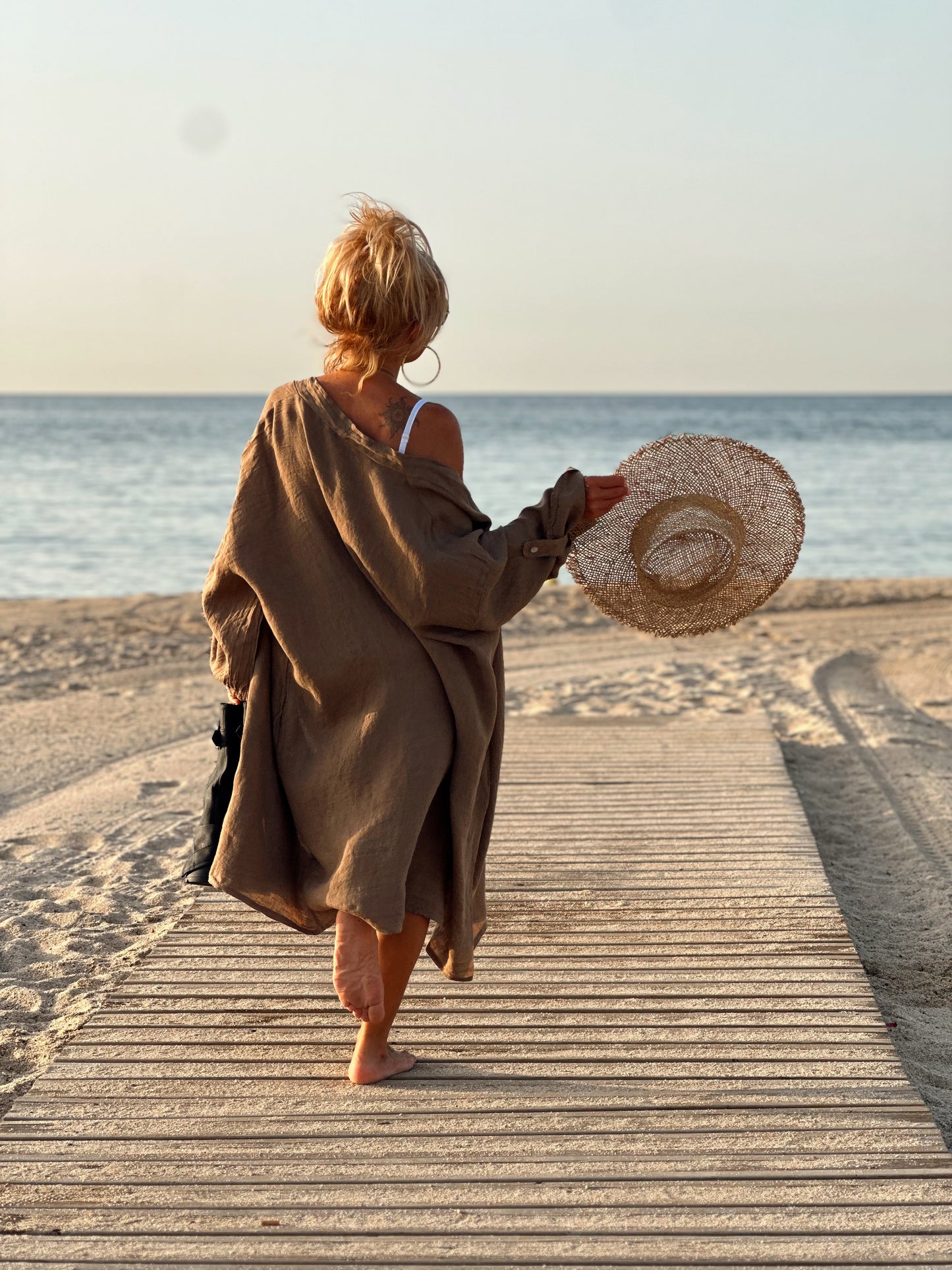 CHAQUETA LINO BETTY MULTICOLOR