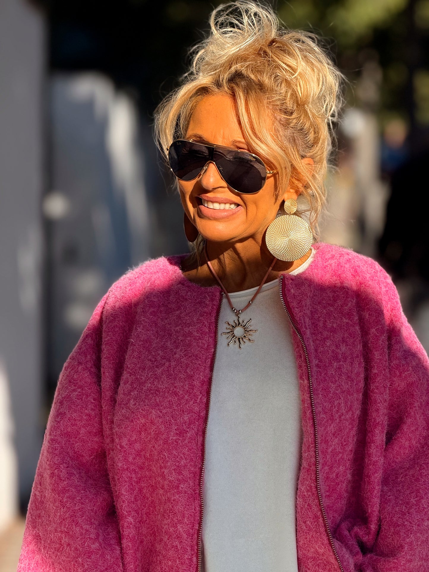 BOMBER DELIA MULTICOLOR