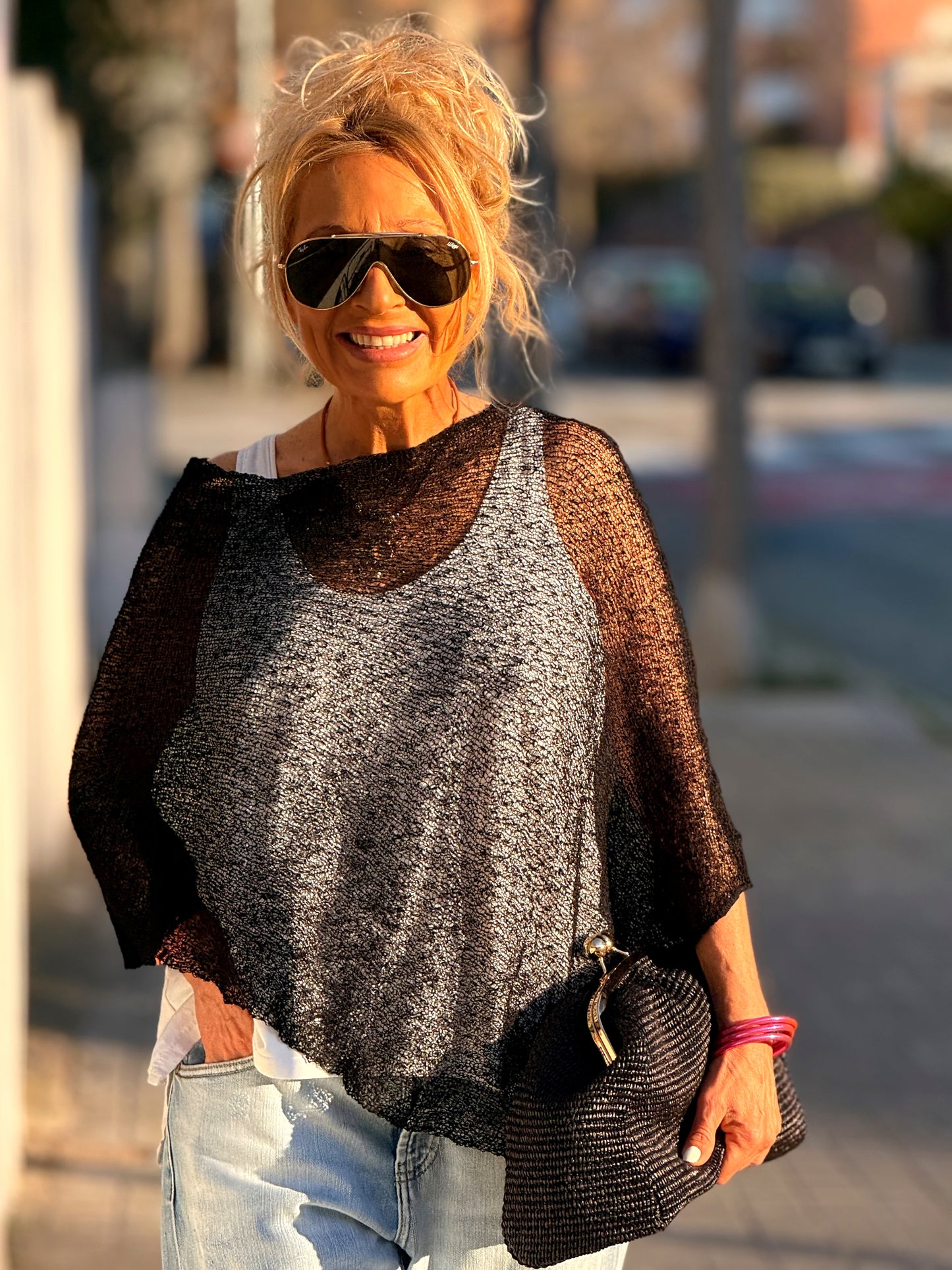 CAPA OVERSIZE ANNY MULTICOLOR