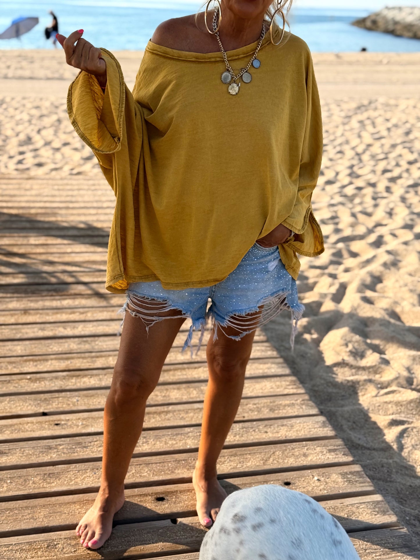 CAMISETA OVERSIZE NATHAN MULTICOLOR