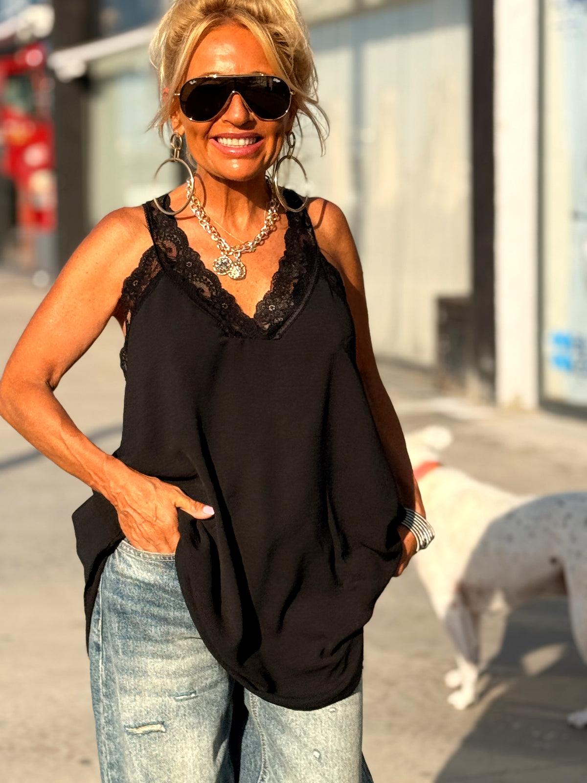 TOP LENCERO SUPER OVERSIZE PAOLA MULTICOLOR