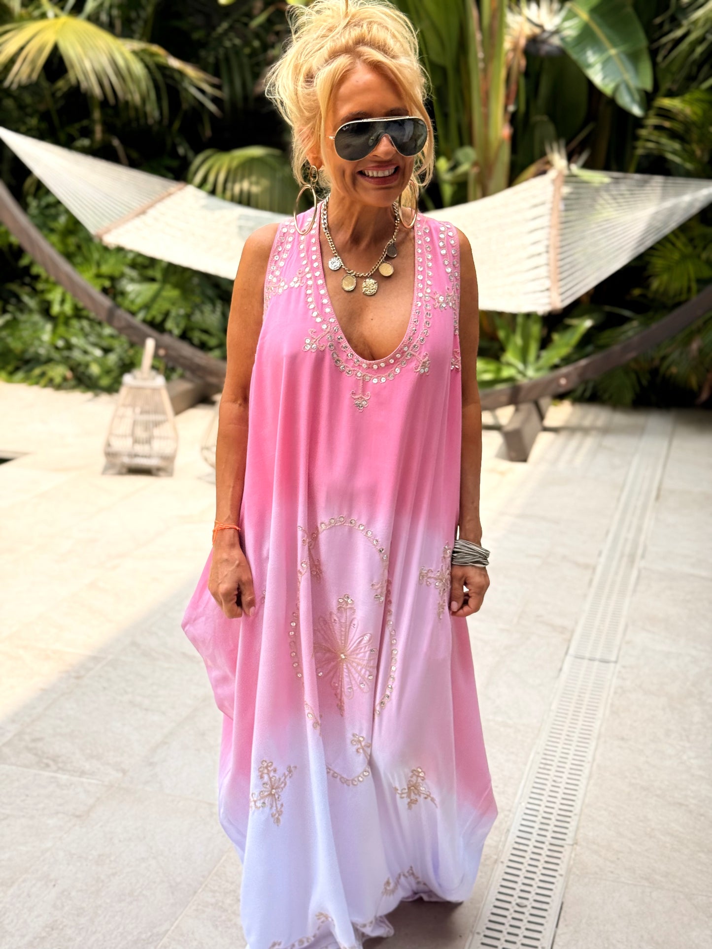 VESTIDO SUPER OVERSIZE ARUBA MULTICOLOR