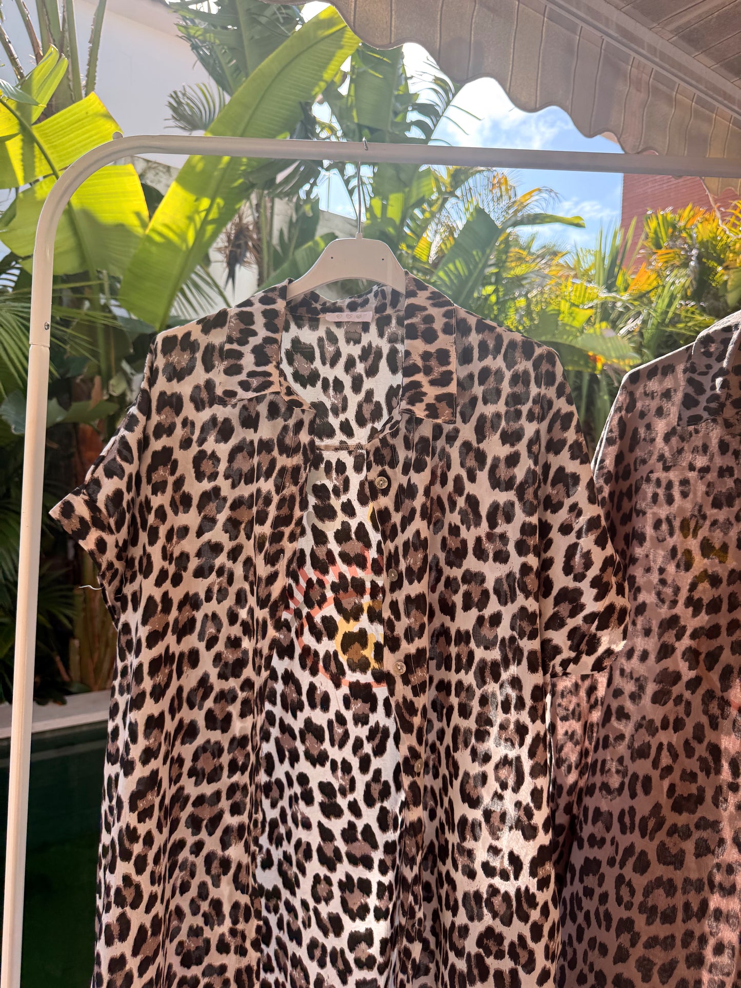 VESTIDO OVERSIZE ANIMAL PRINT