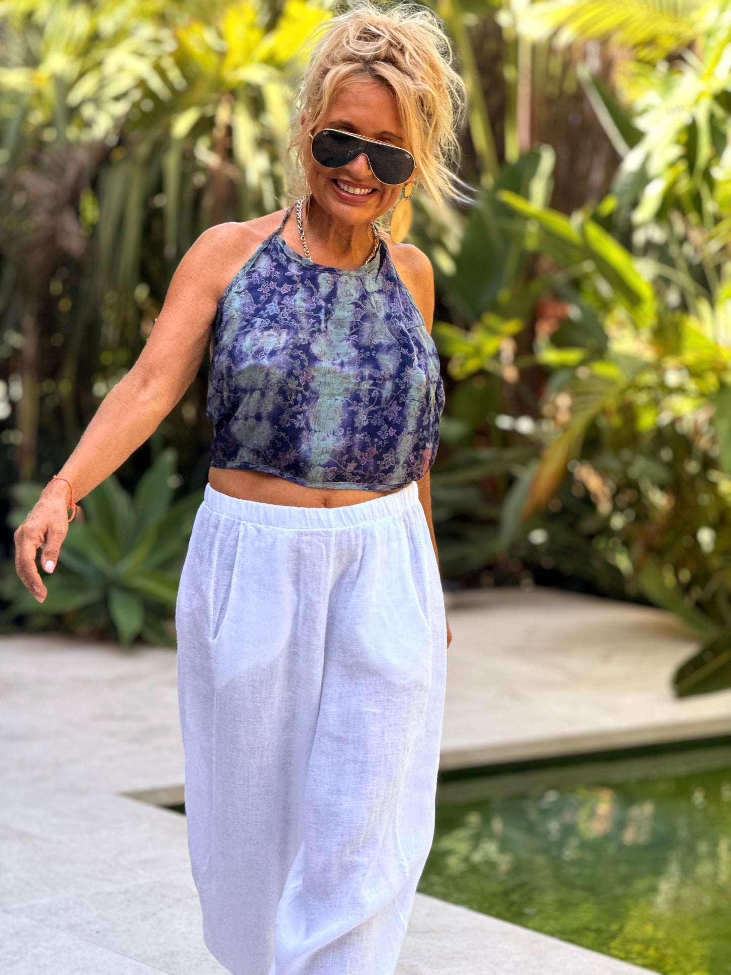 TOP CORTO INDY MULTICOLOR
