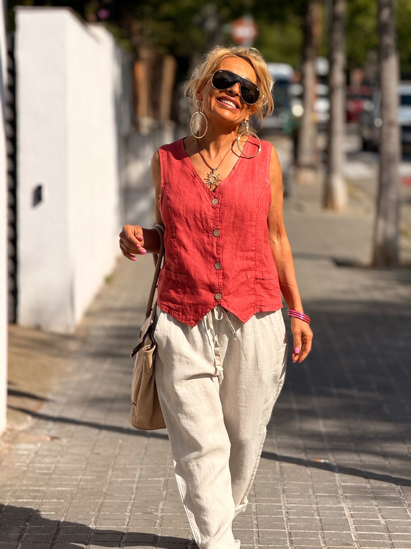 CHALECO ANOUK MULTICOLOR