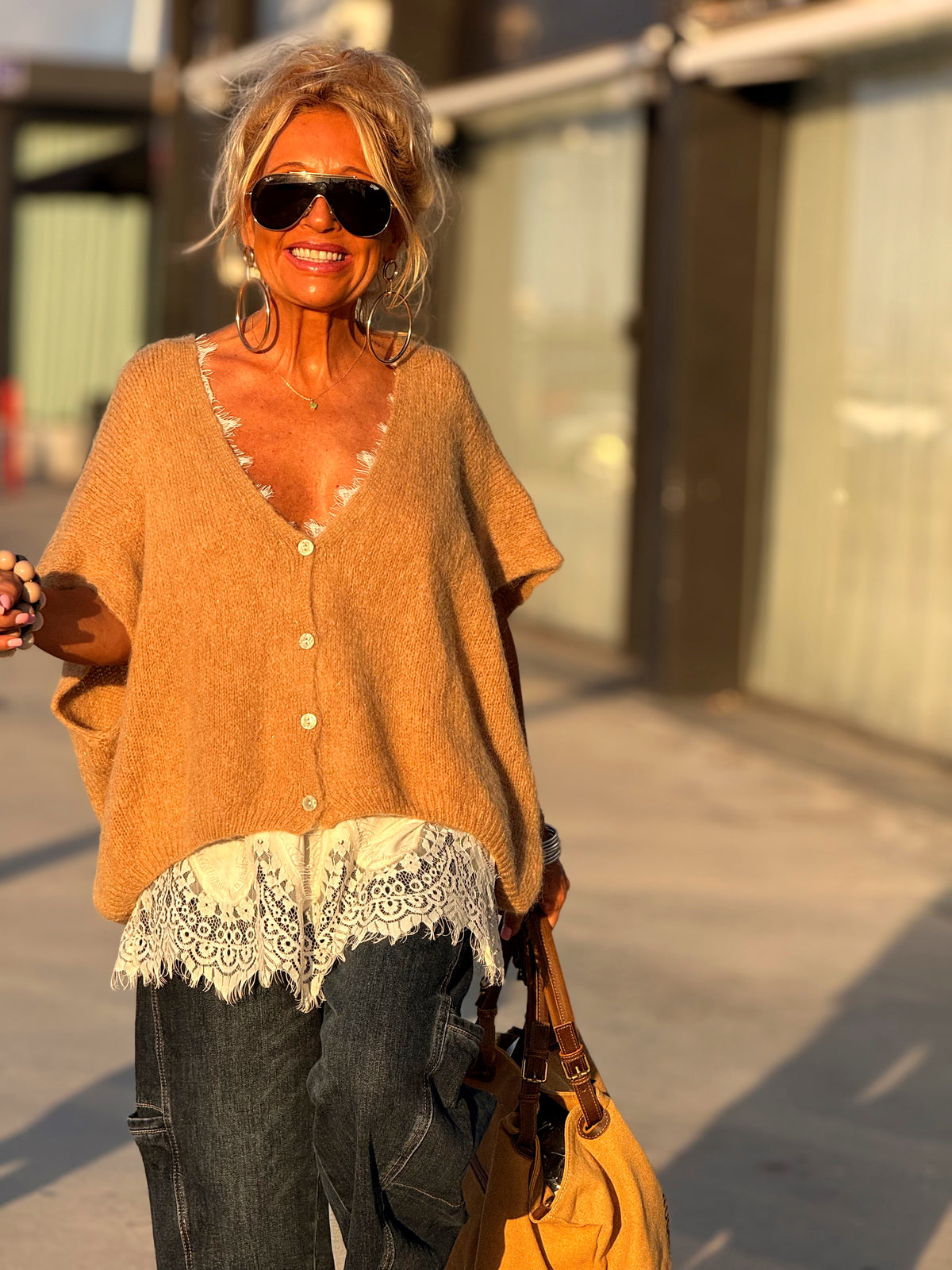 CHALECO OVERSIZE MARIANA MULTICOLOR