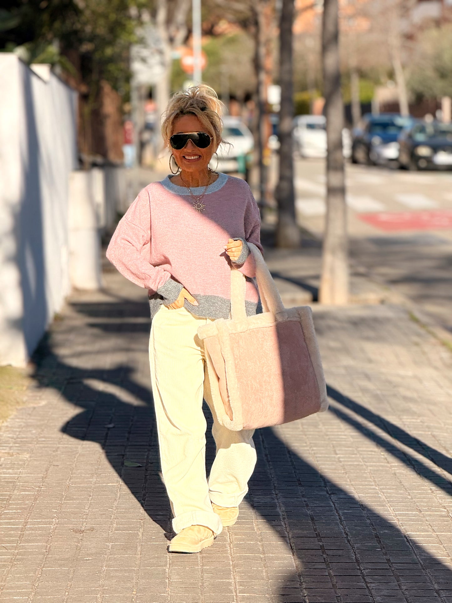 JERSEY DE PUNTO BEATRIZ MULTICOLOR