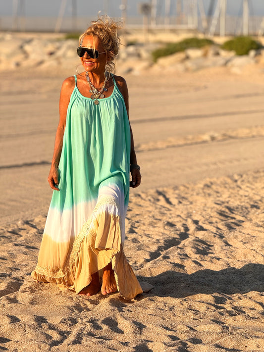 VESTIDO TIRANTE TYE&DYE MULTICOLOR