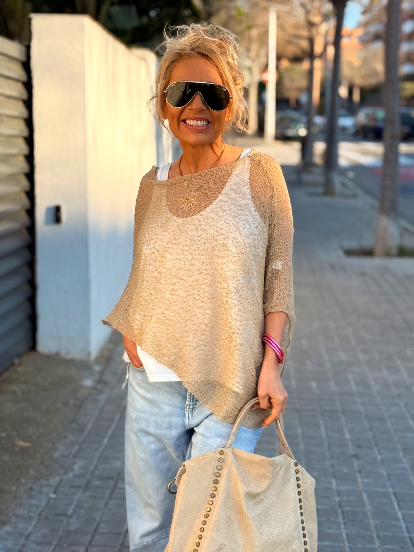 CAPA OVERSIZE ANNY MULTICOLOR