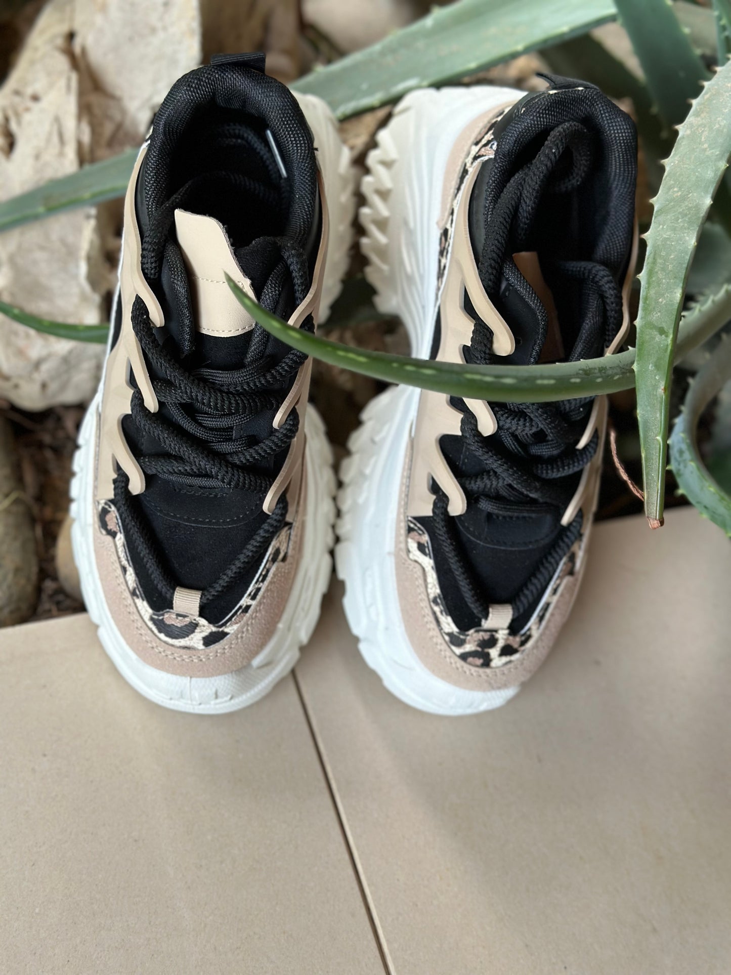 SNEAKERS LEOPARDO BEIGE