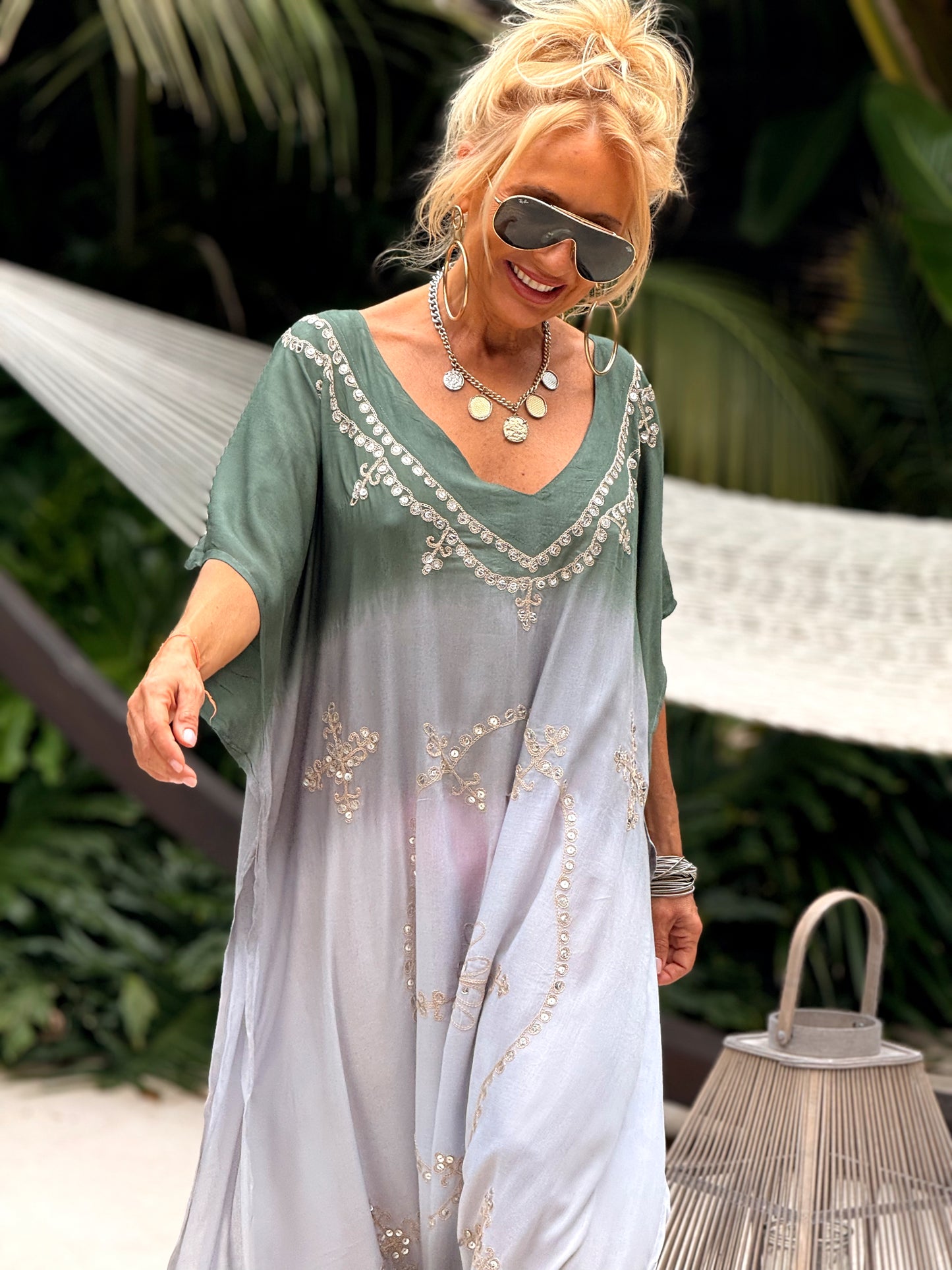 VESTIDO OVERSIZE TENERIFE MULTICOLOR