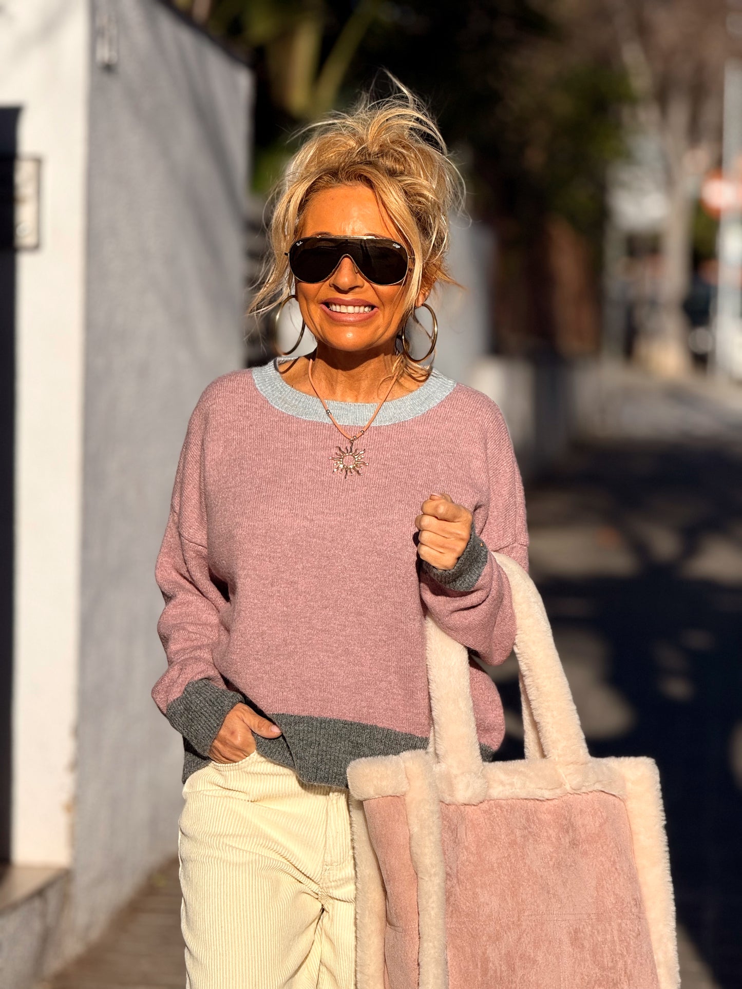 JERSEY DE PUNTO BEATRIZ MULTICOLOR