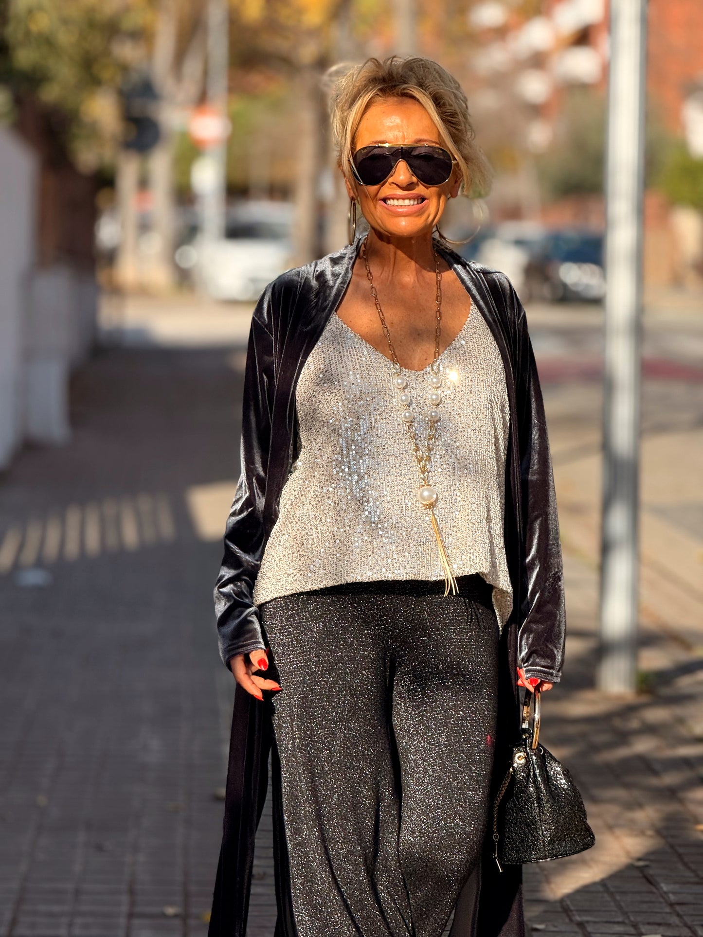 KIMONO LARGO OVERSIZE TERCIOPELO MULTICOLOR