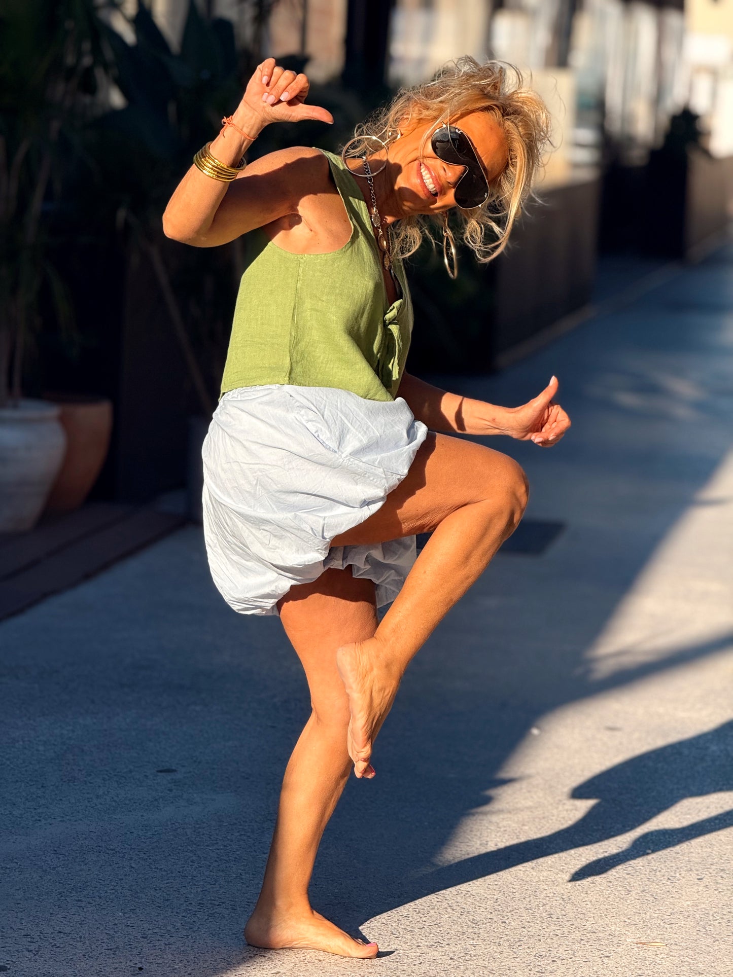 SHORT BOHO MULTICOLOR