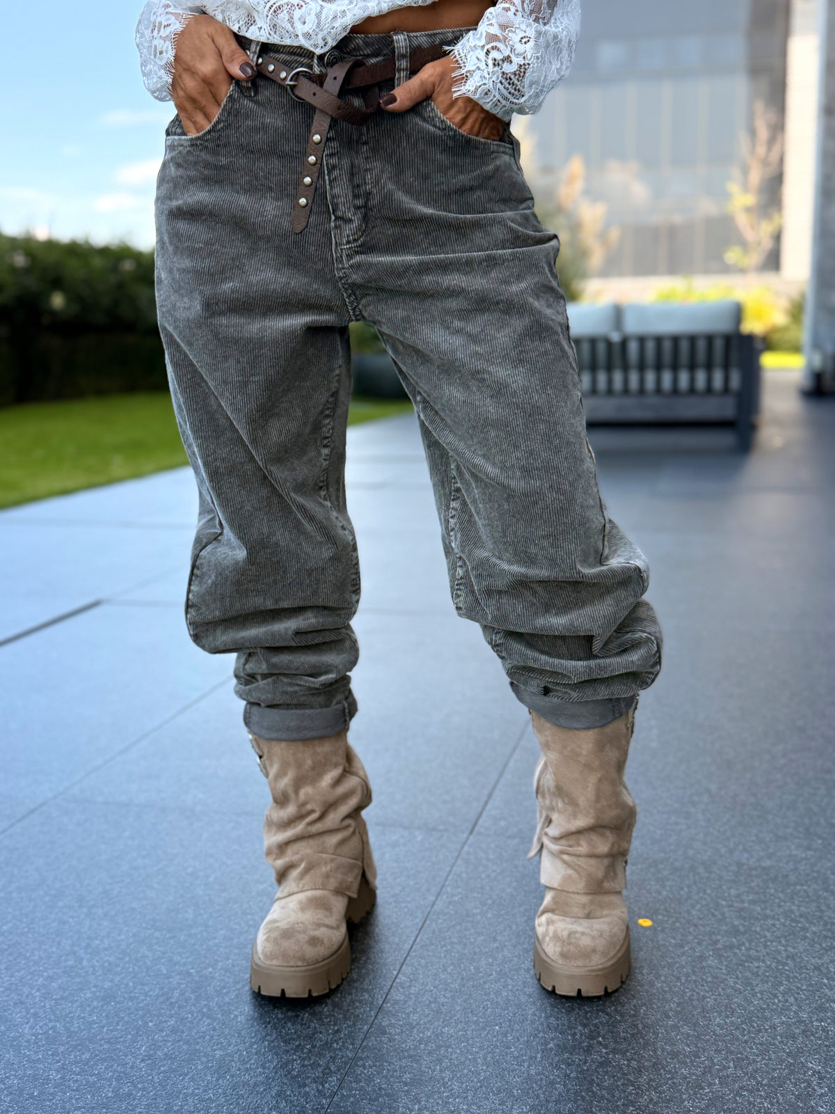 PANTALÓN PANA FINO GUY MULTICOLOR