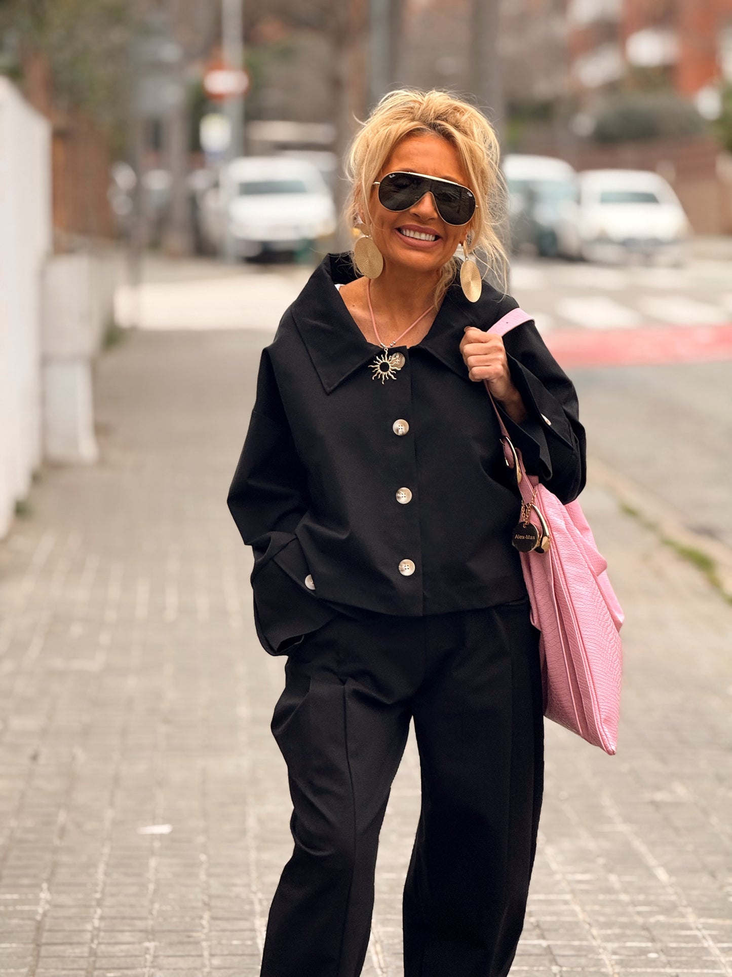 CONJUNTO CHAQUETA-PANTALON PILAR MULTICOLOR