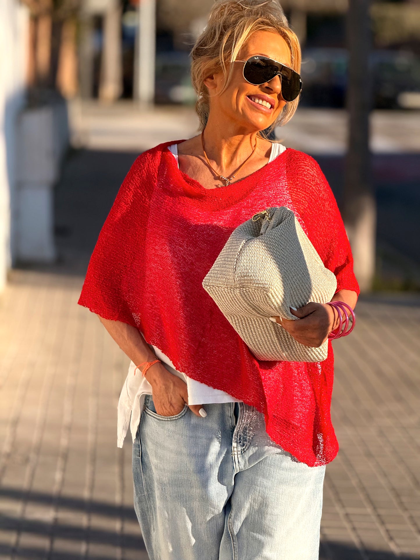 CAPA OVERSIZE ANNY MULTICOLOR