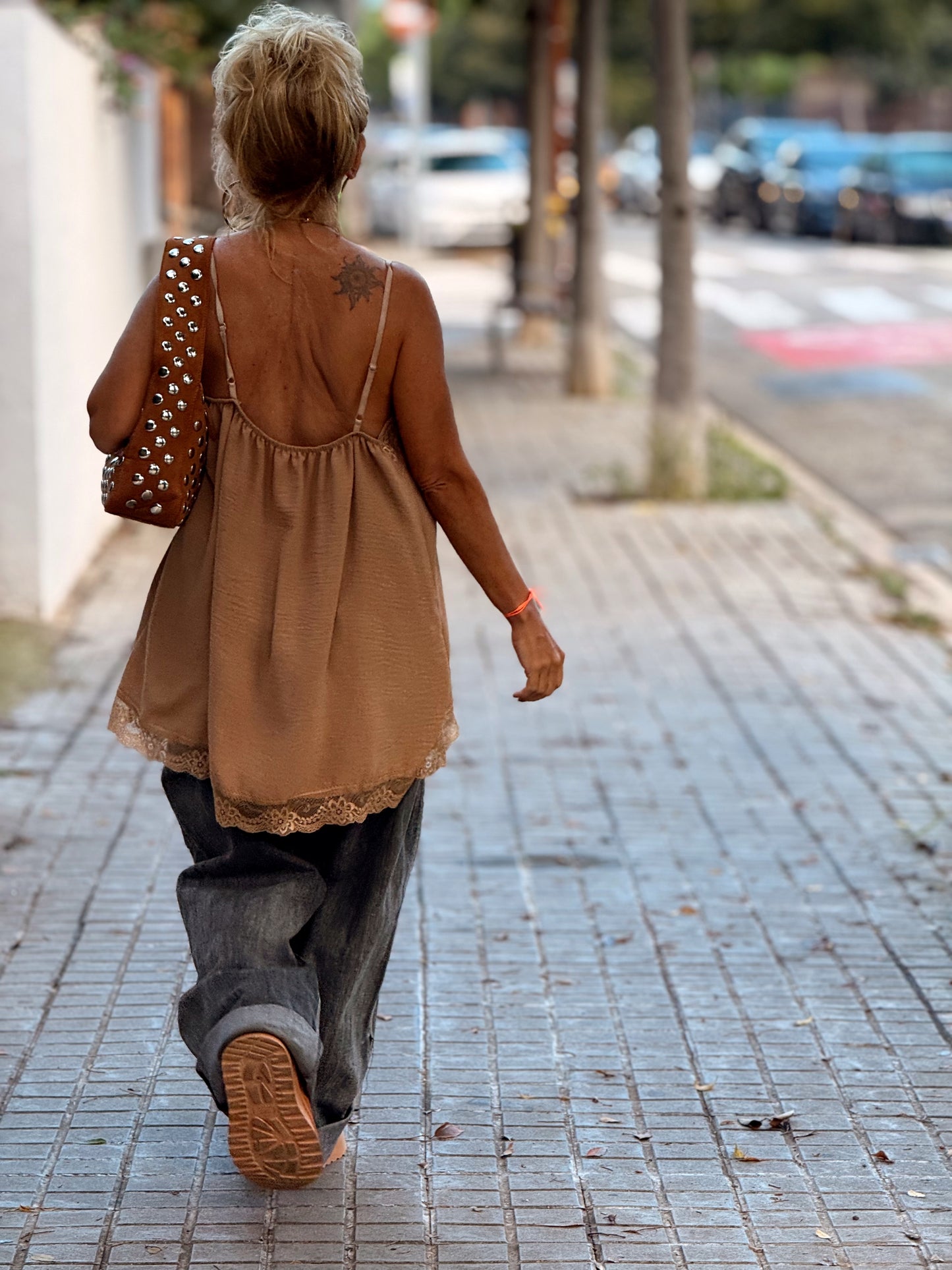 TOP LENCERO SUPER OVERSIZE LUISA MULTICOLOR