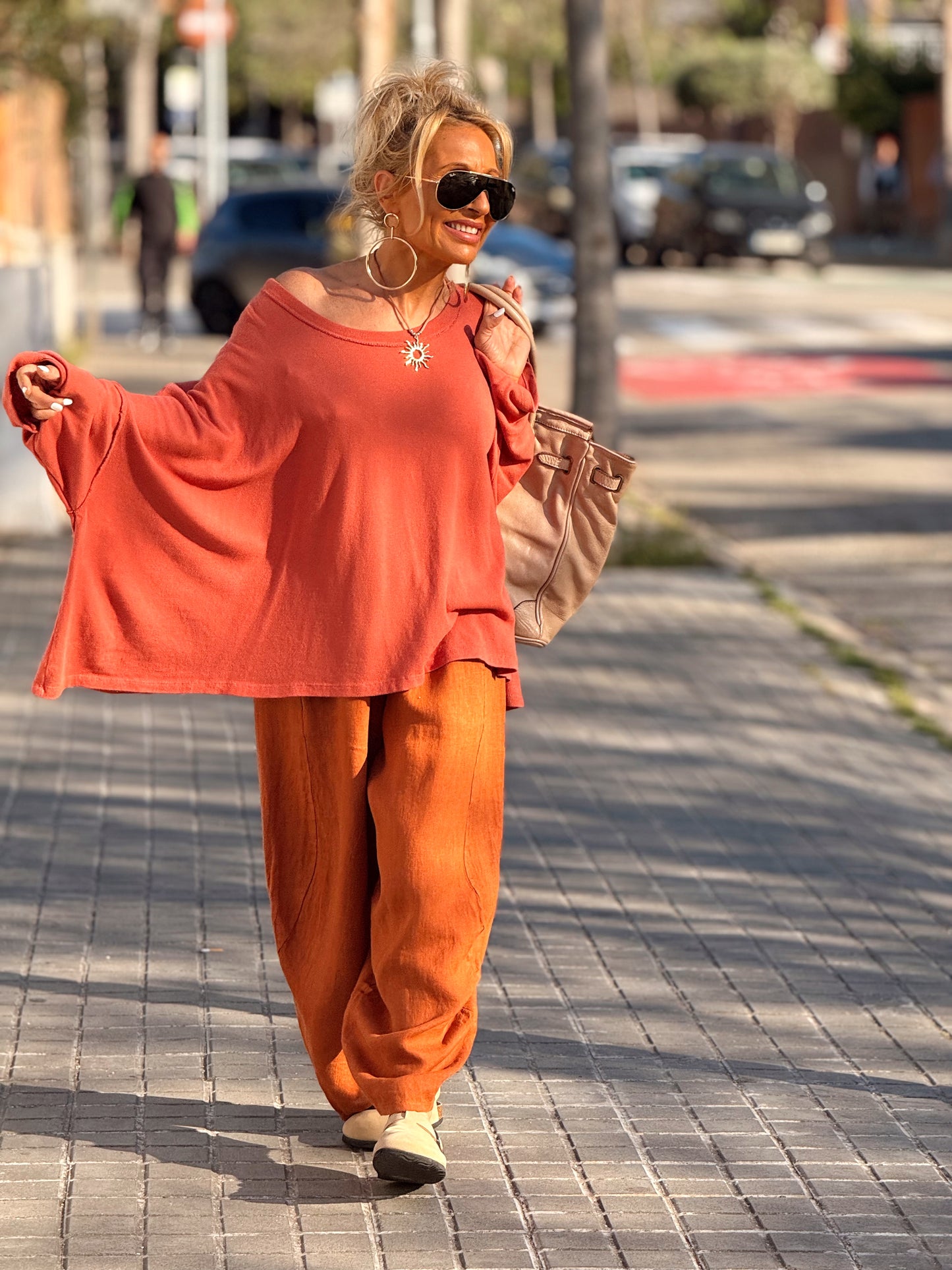PANTALON OVERSIZE EDEN MULTICOLOR