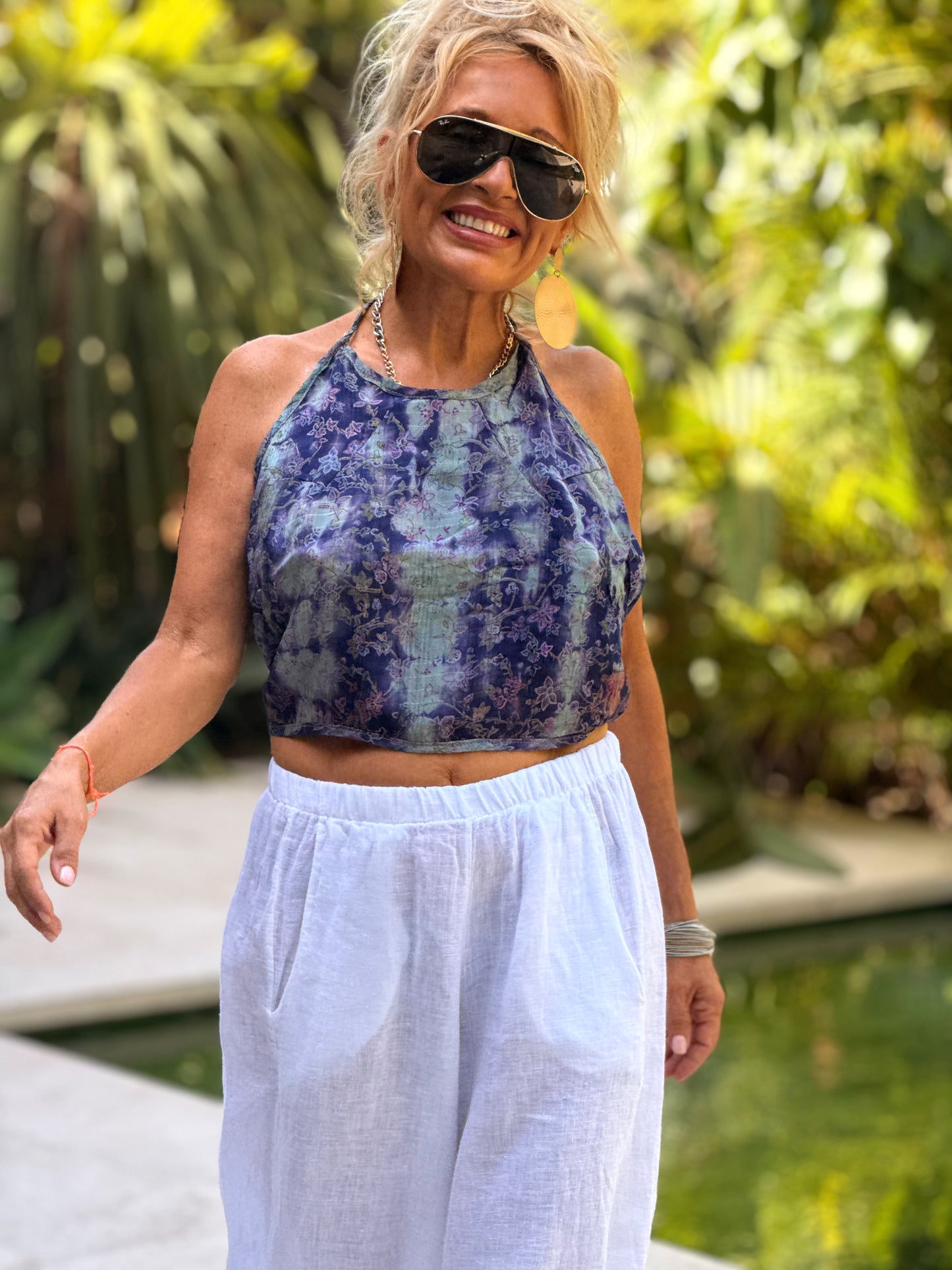 TOP CORTO INDY MULTICOLOR