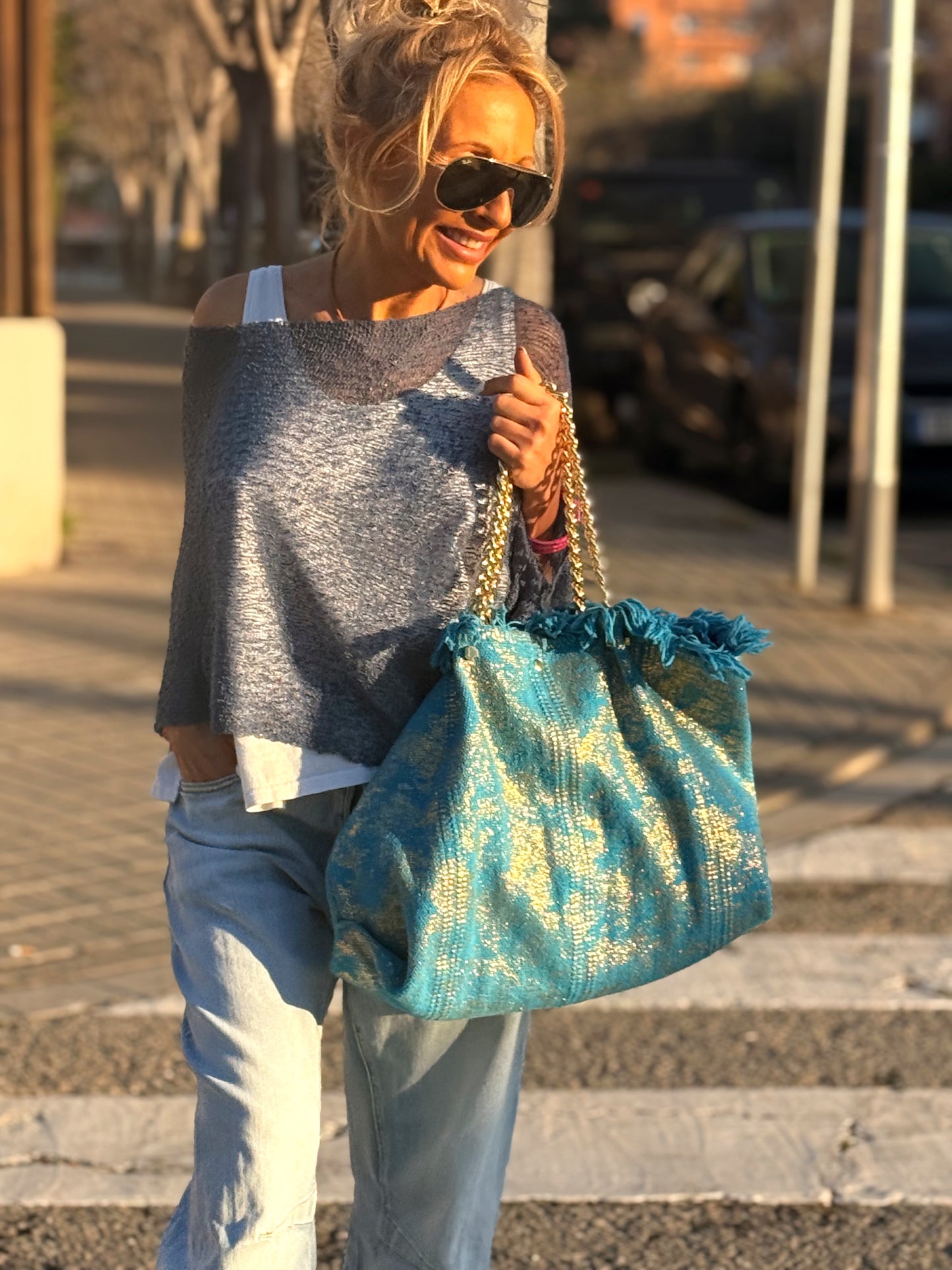 CAPA OVERSIZE ANNY MULTICOLOR