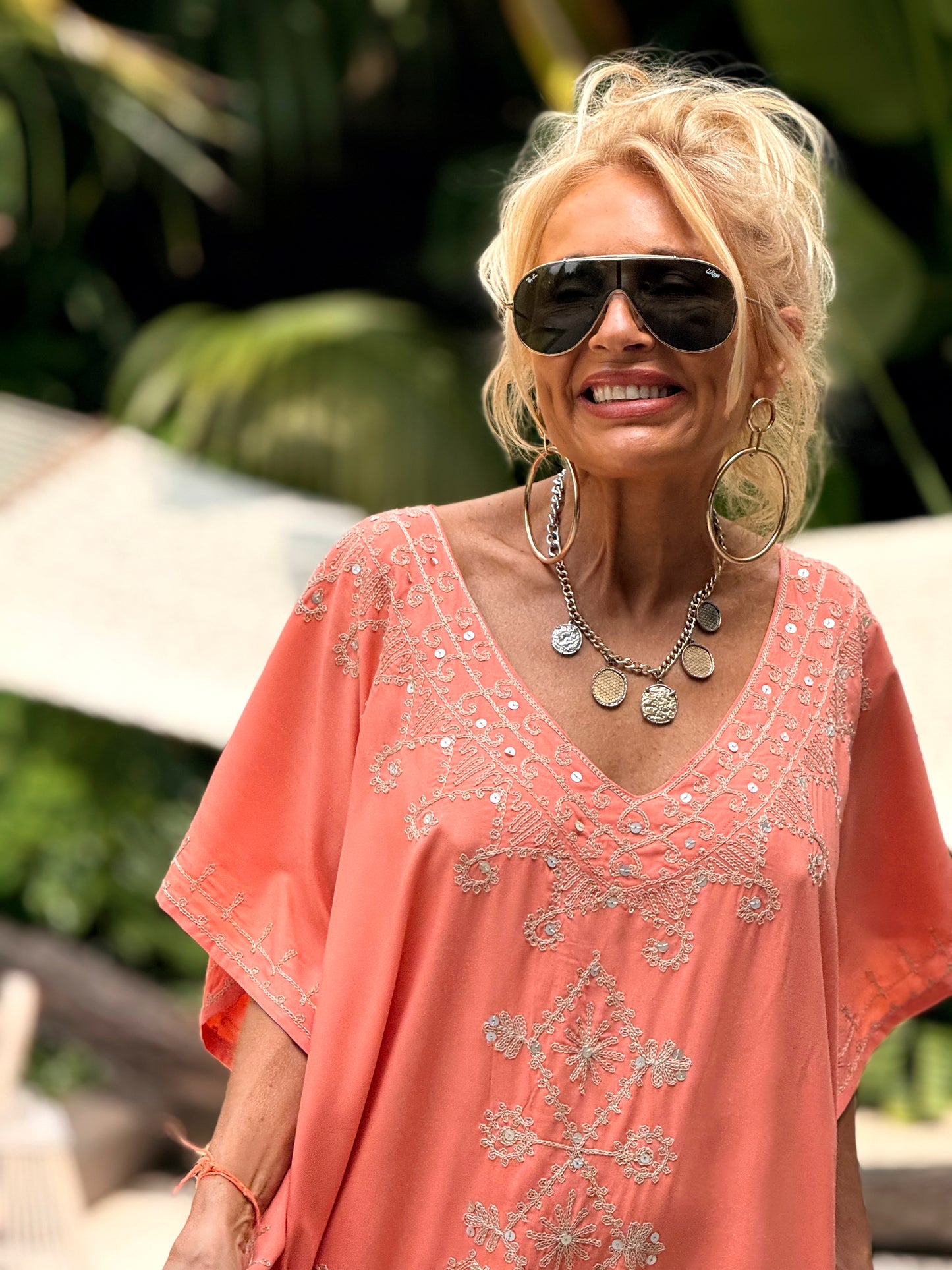 VESTIDO OVERSIZE TENERIFE MULTICOLOR