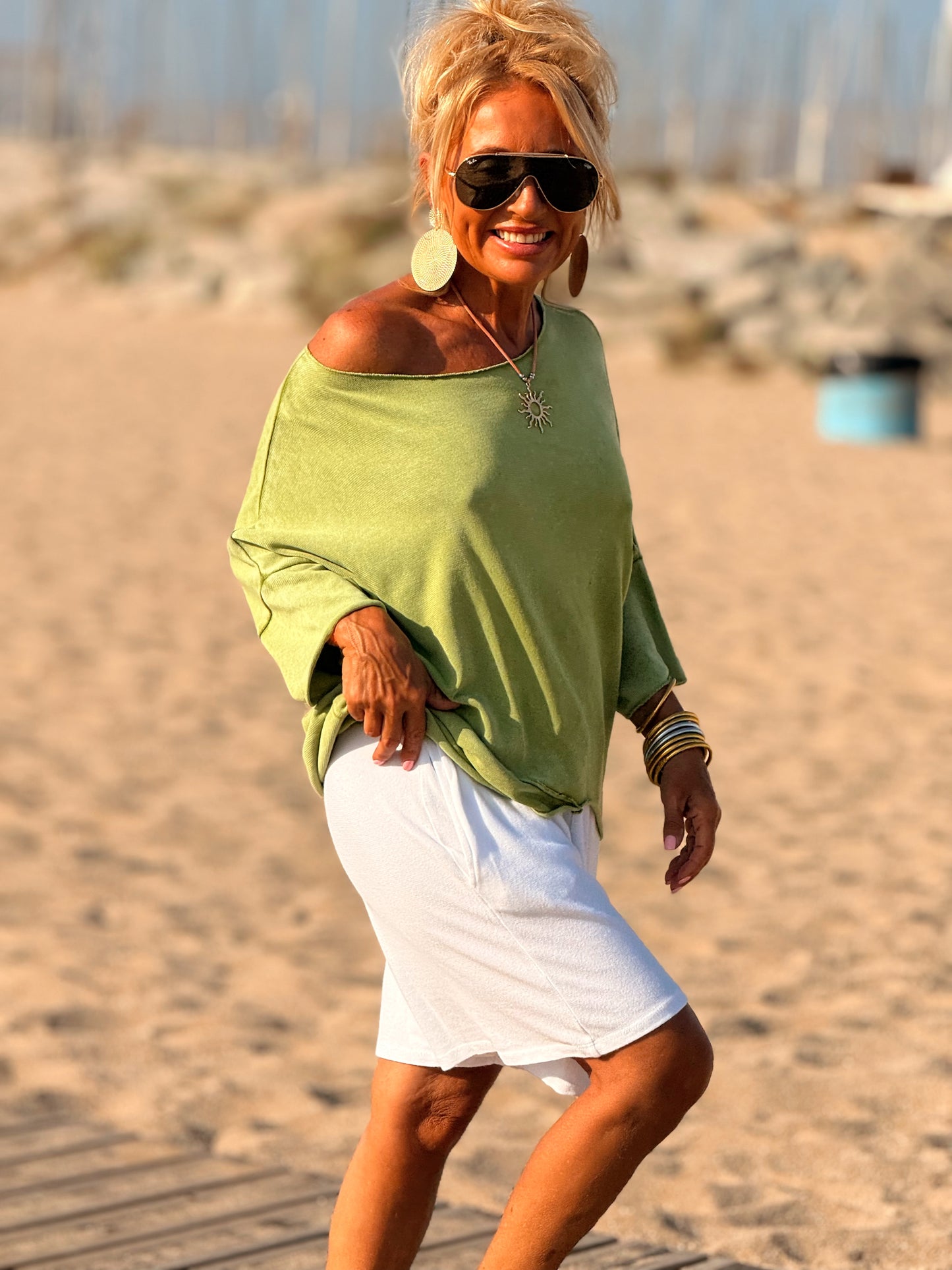 SHORT OVERSIZE BONNIE MULTICOLOR