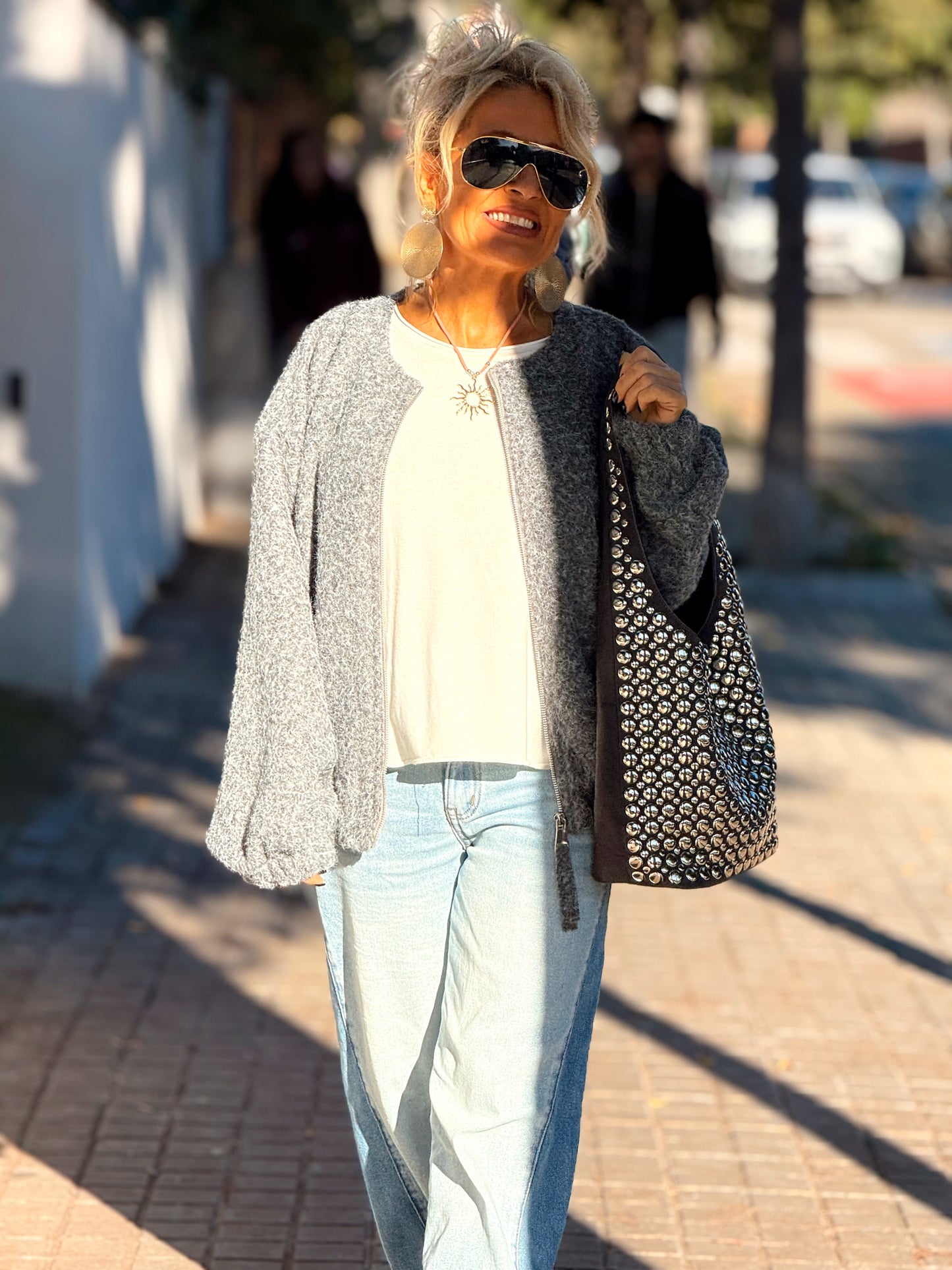 BOMBER DELIA MULTICOLOR