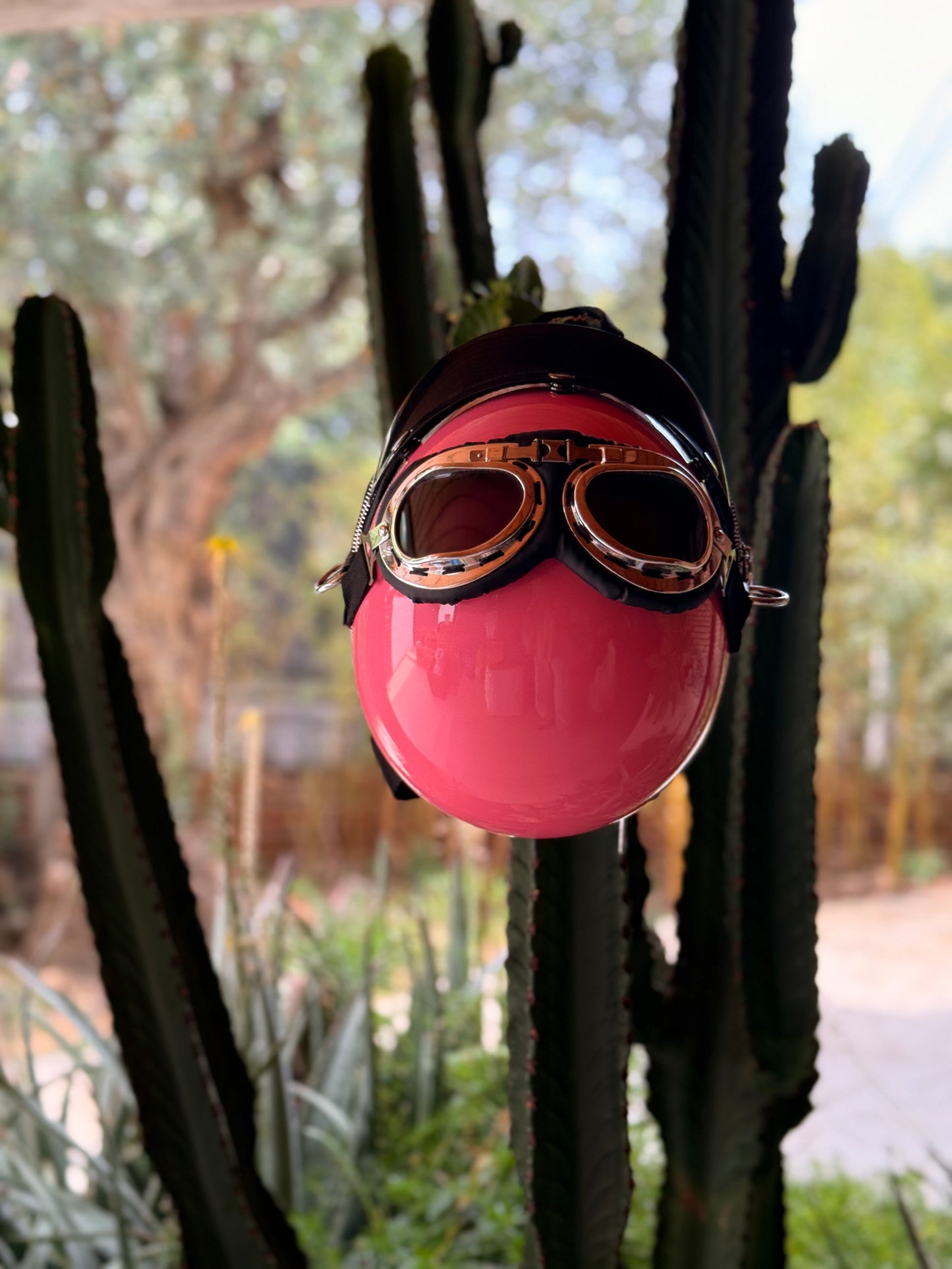 BOLSO-MOCHILA CASCO ROSA