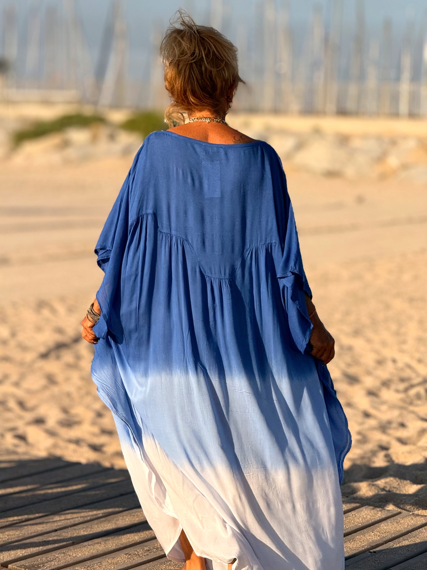 VESTIDO KAFTAN MIKONOS MULTICOLOR