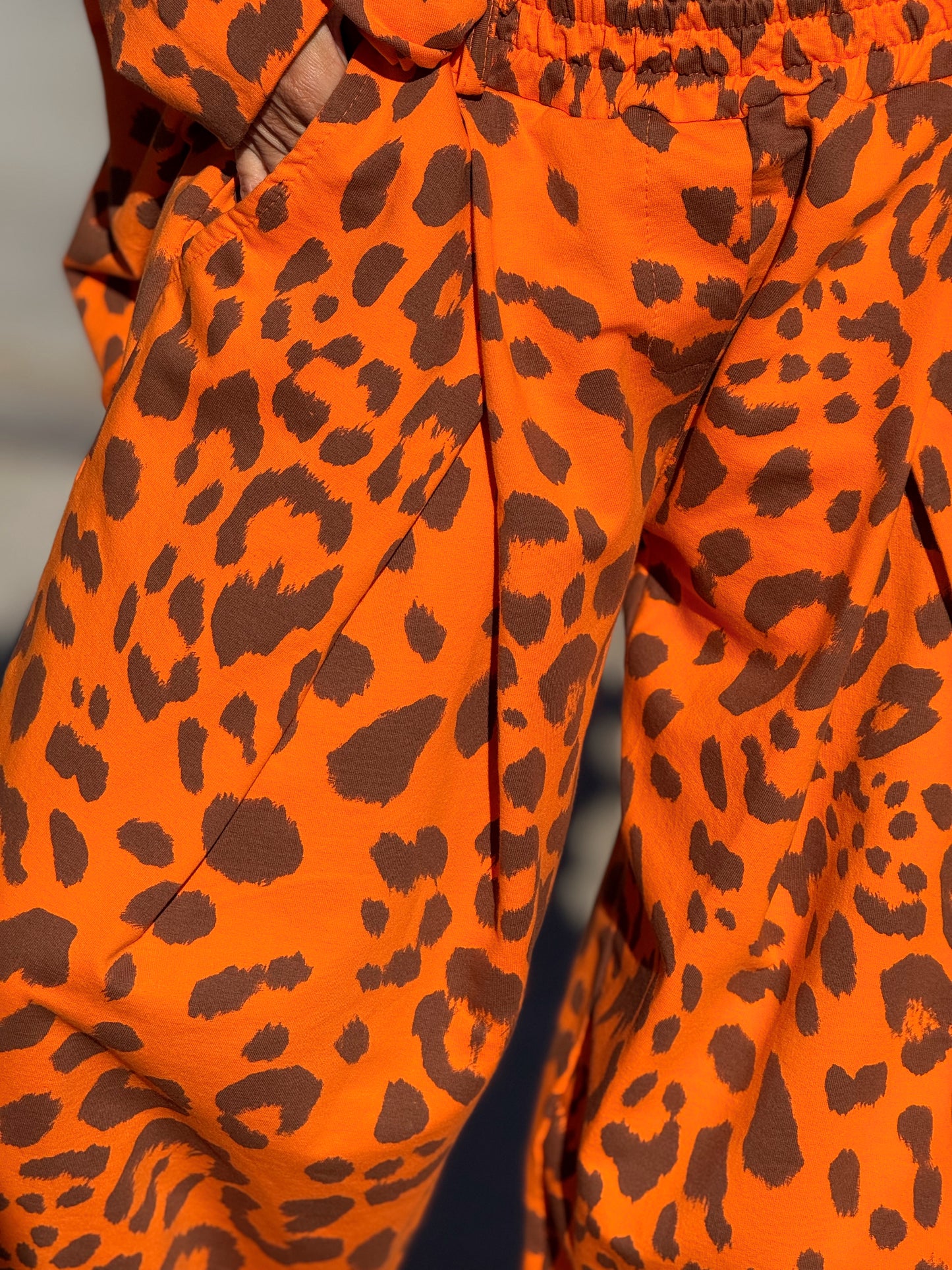 PANTALON BAGGY ANIMAL PRINT MULTICOLOR