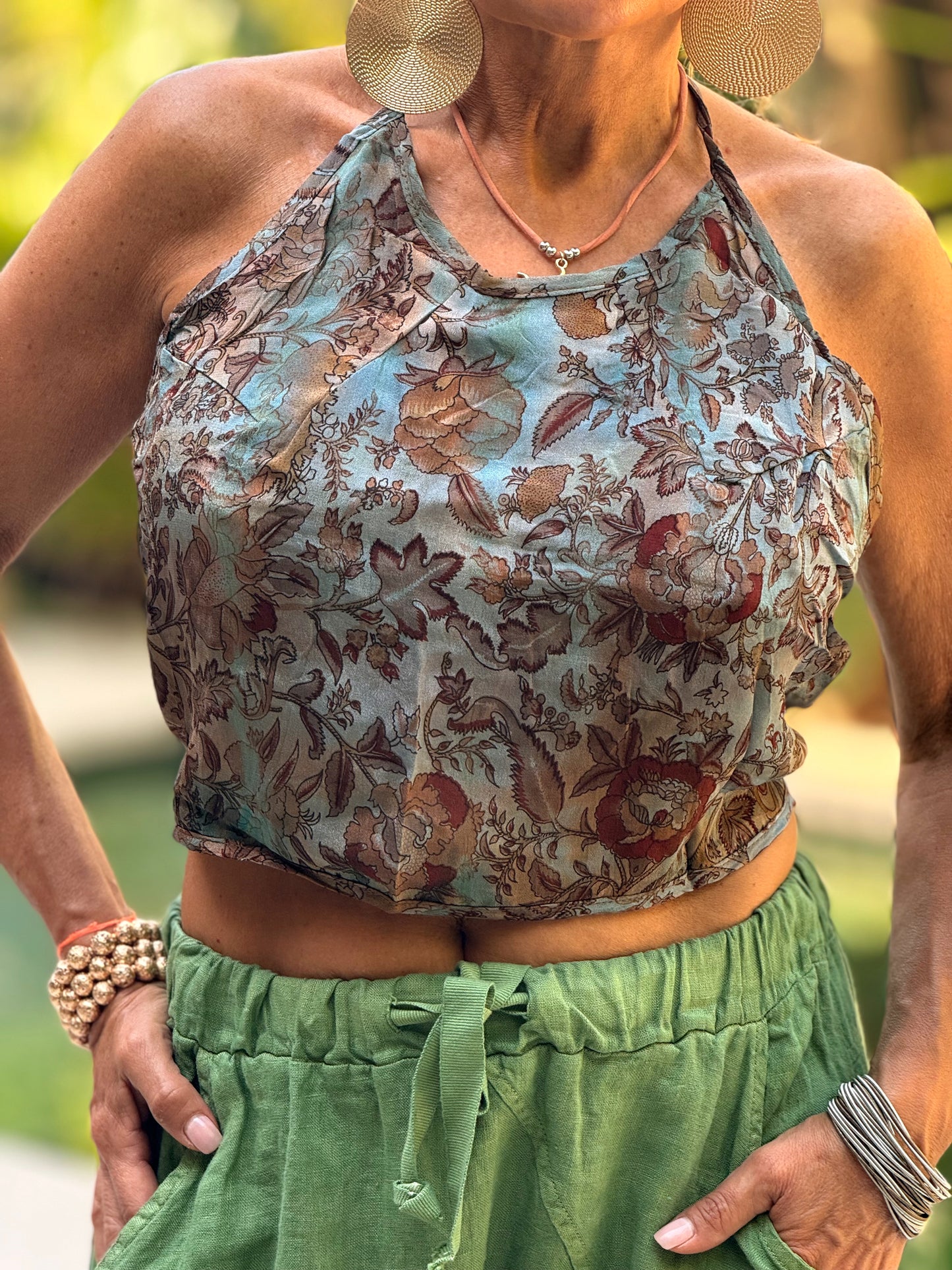TOP CORTO INDY MULTICOLOR